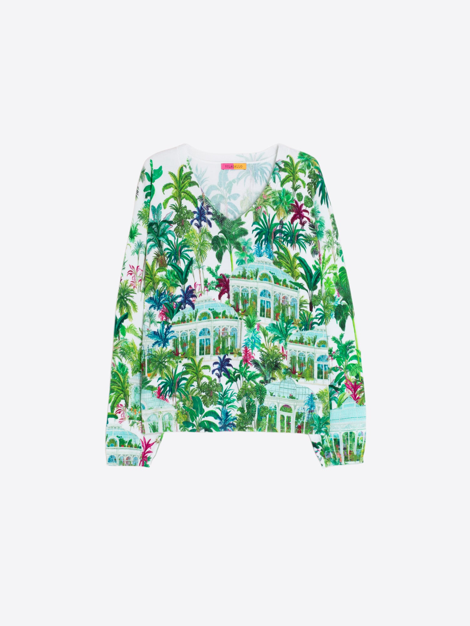 JERSEY ESTAMPADO INVERNADERO TROPICAL