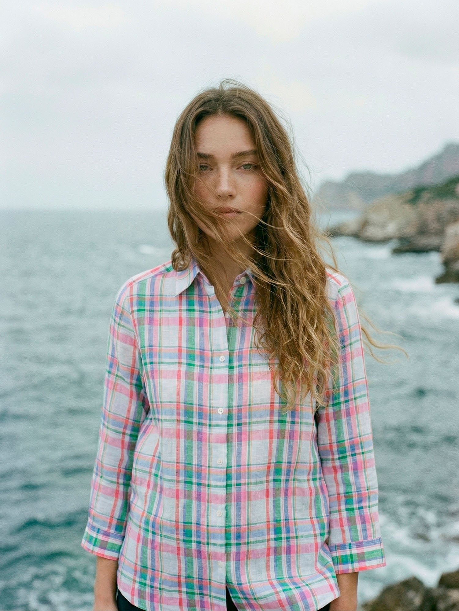 CAMISA CUADROS MULTICOLOR