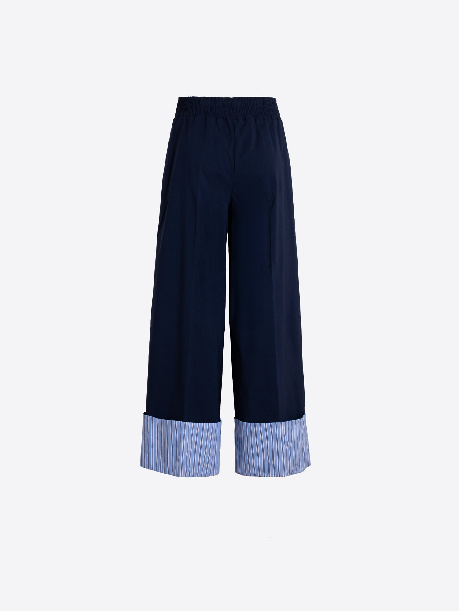 PANTALÓN MARINO PUÑO RAYAS