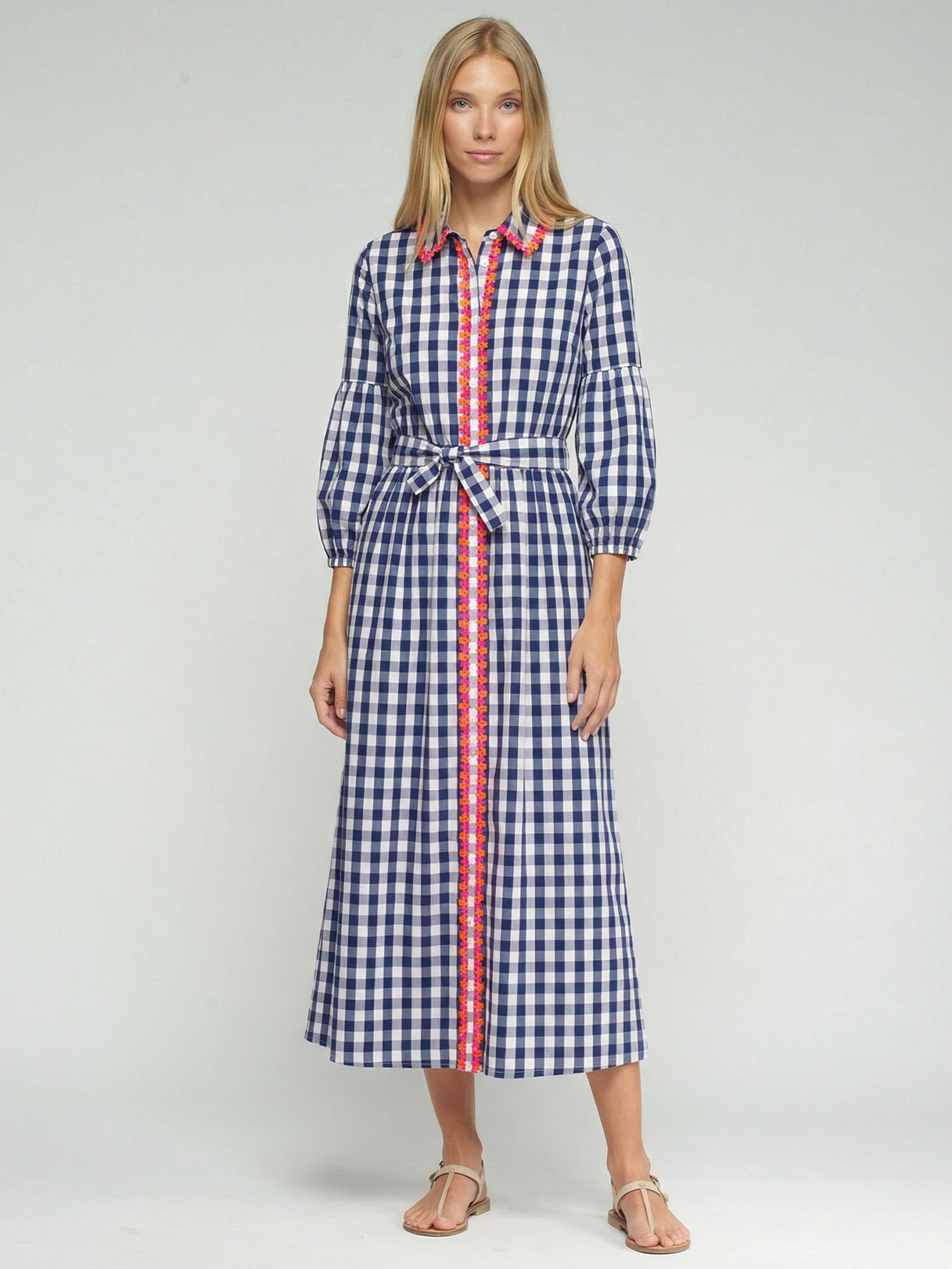 VESTIDO CAMISERO CUADROS