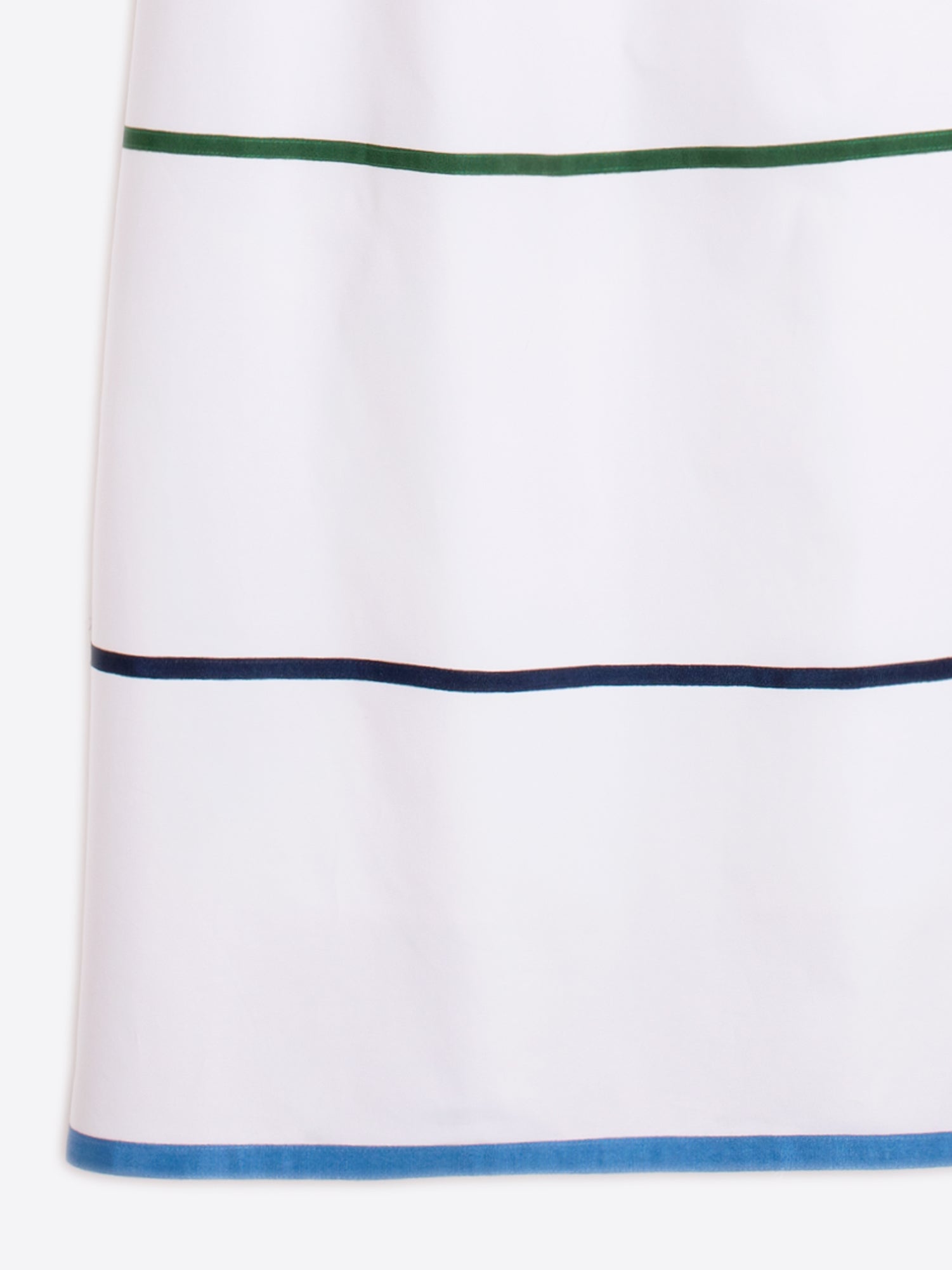 VESTIDO BLANCO TIRANTES FRANJAS COLORES