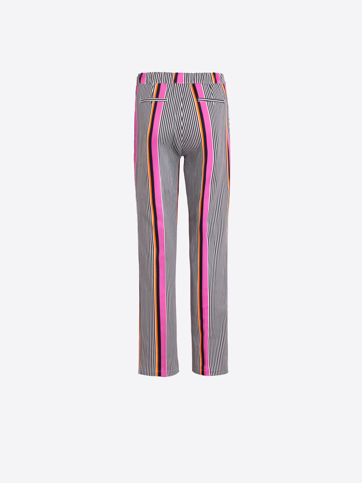 PANTALON TIFFANY RAYAS ROSA NARANJA