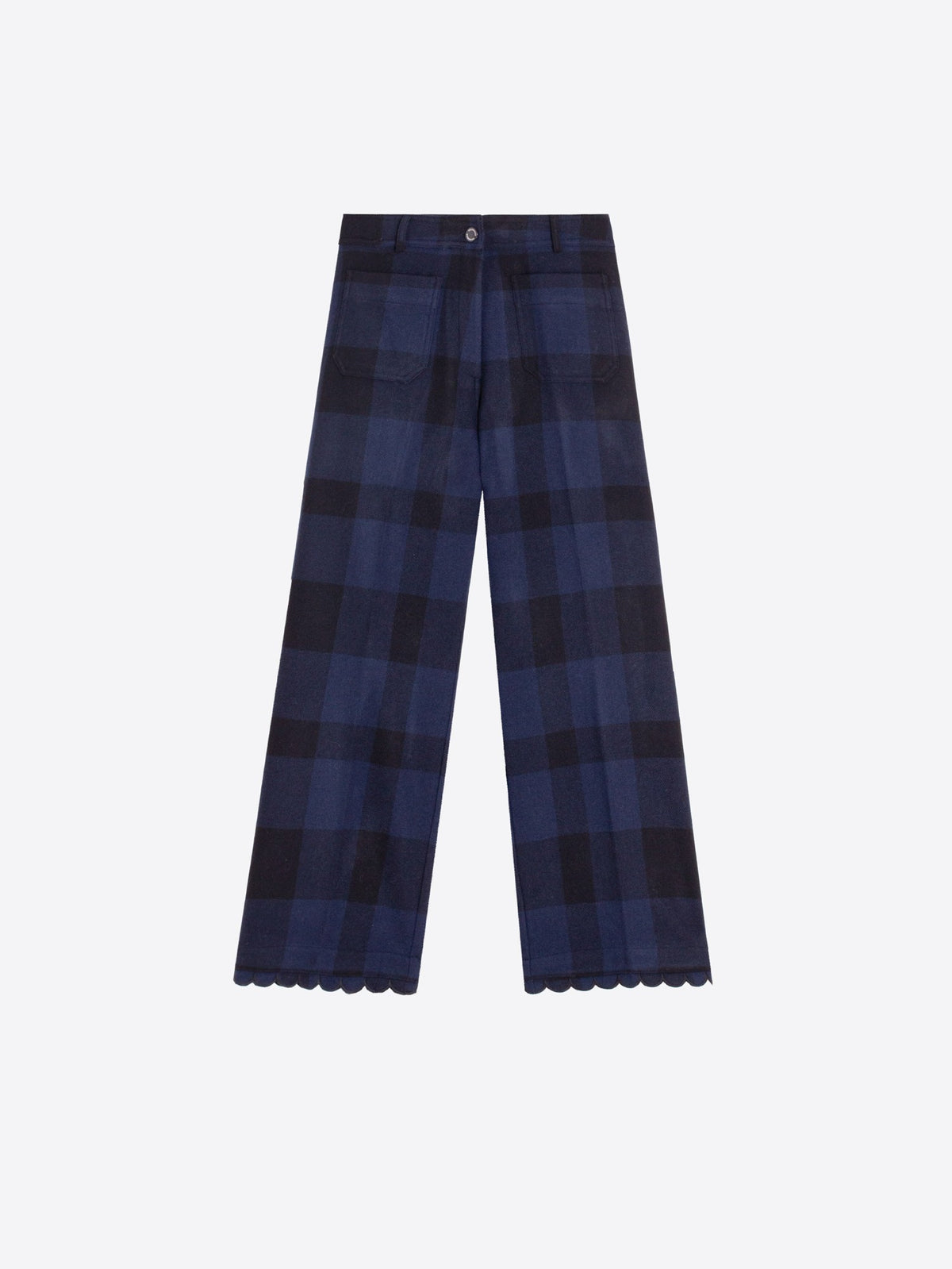 PANTALÓN VICHY MARINO NEGRO