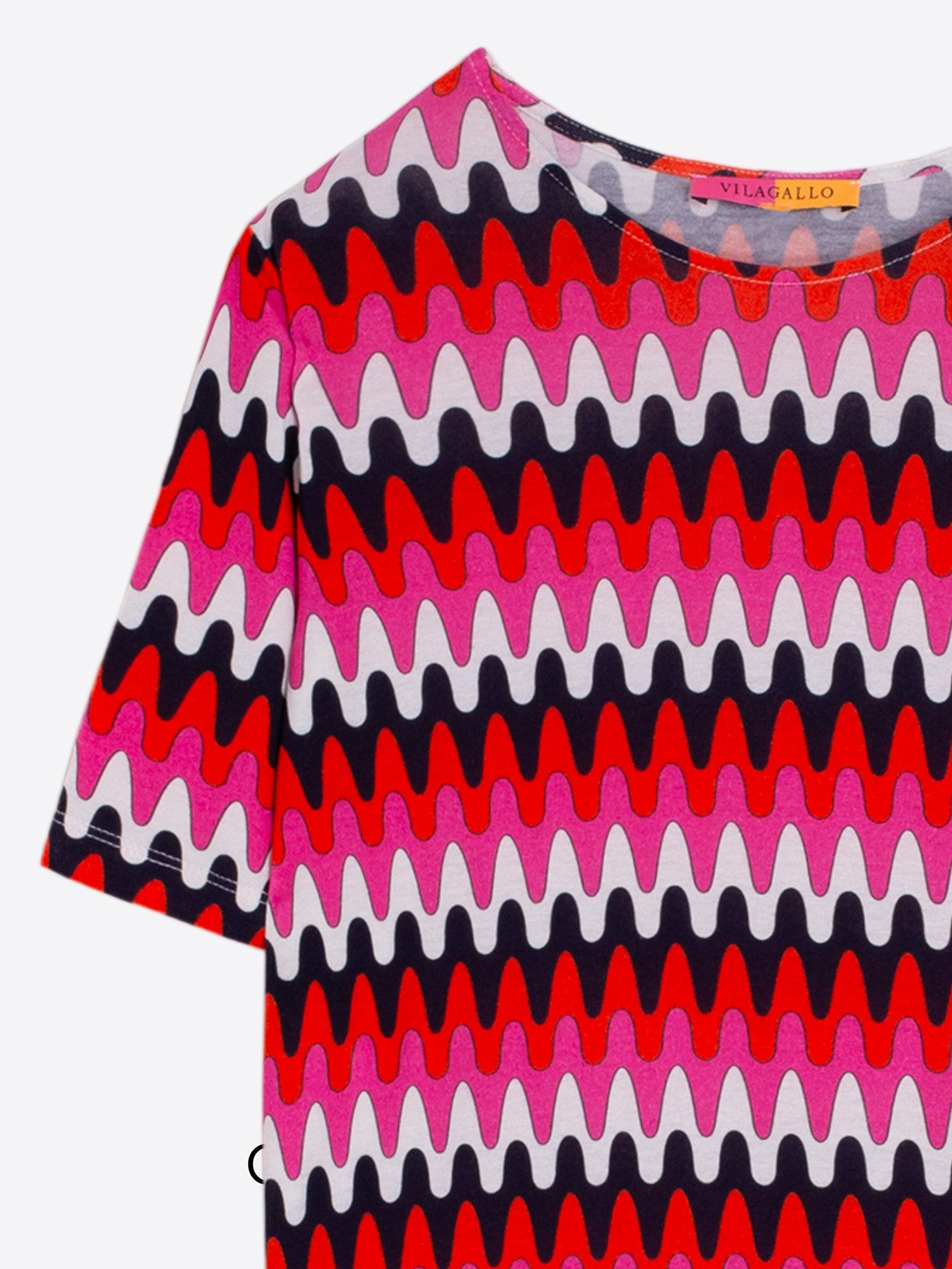 VESTIDO ESTAMPADO GEOMETRICO