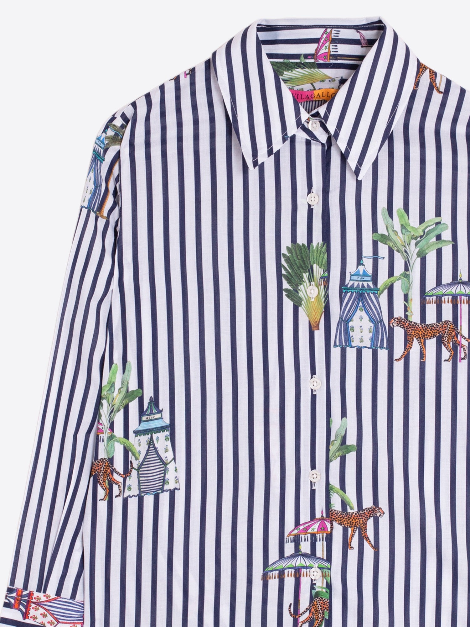 CAMISA ESTAMPADO JAIMAS Y RAYAS