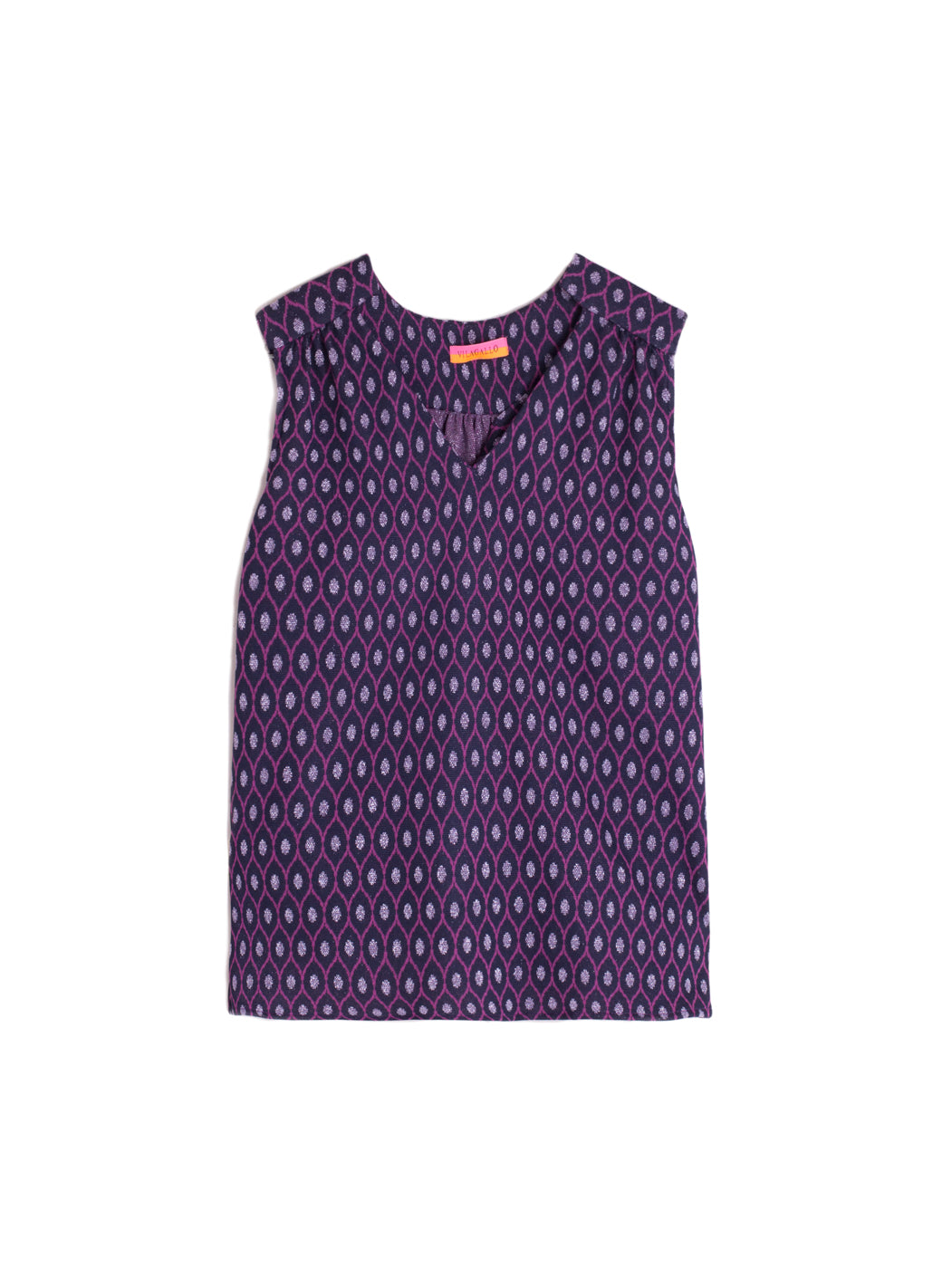CAMISA ANNITA TORINO LUREX JACQUARD KN