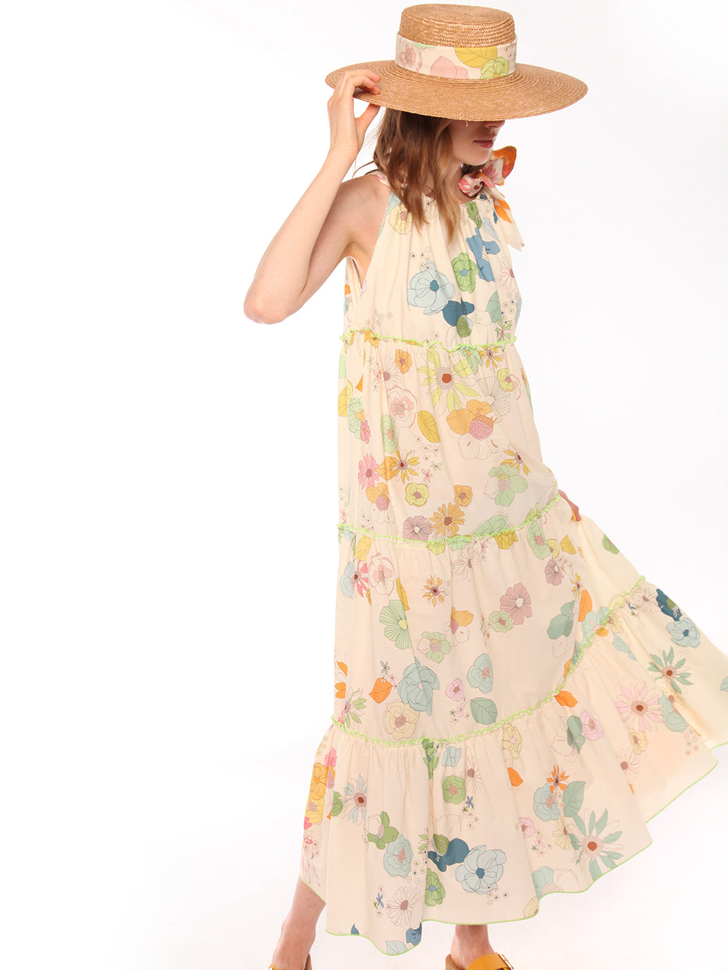 VESTIDO CYLIA CAPE TOWN PRINT