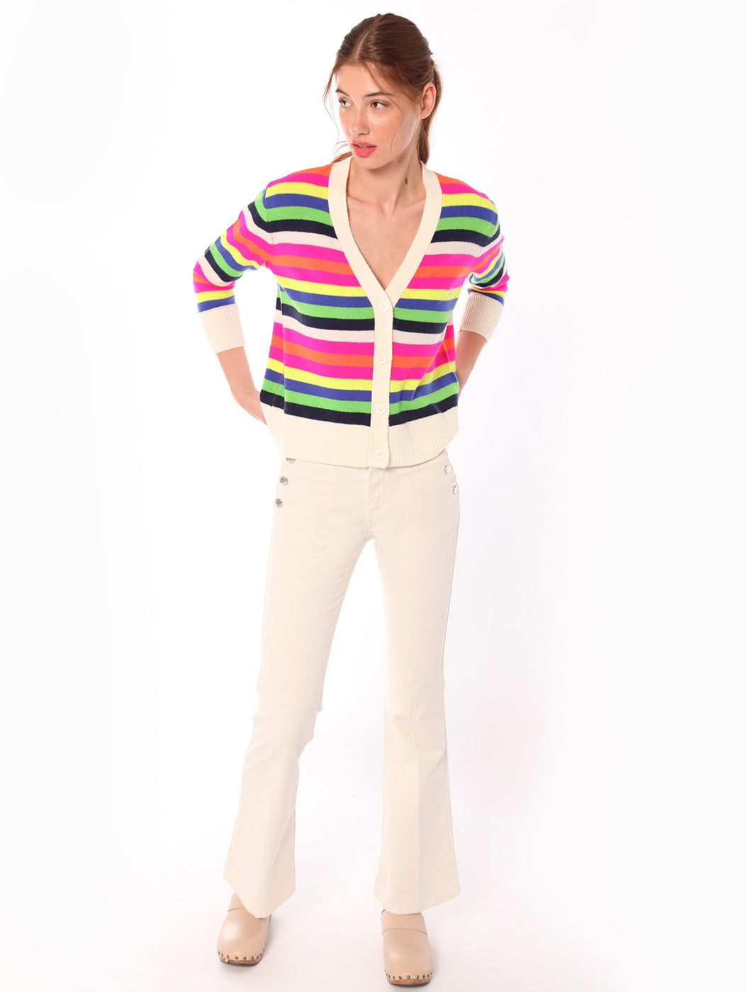 PANTALON DENISE ECRU