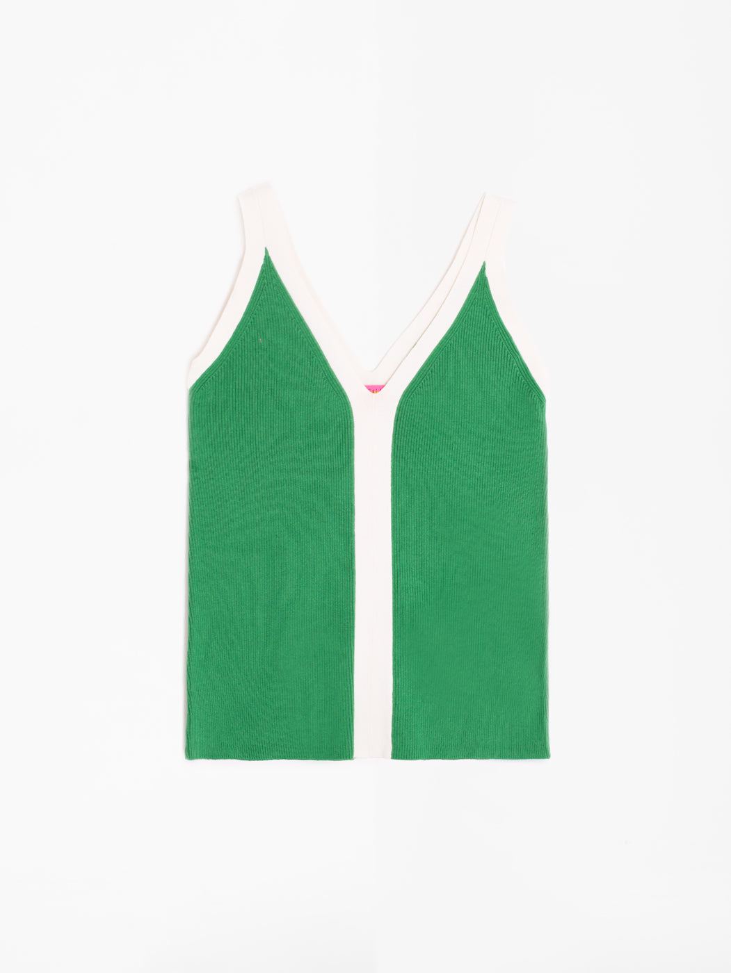 KNITWEAR IRMA GREEN ECRU