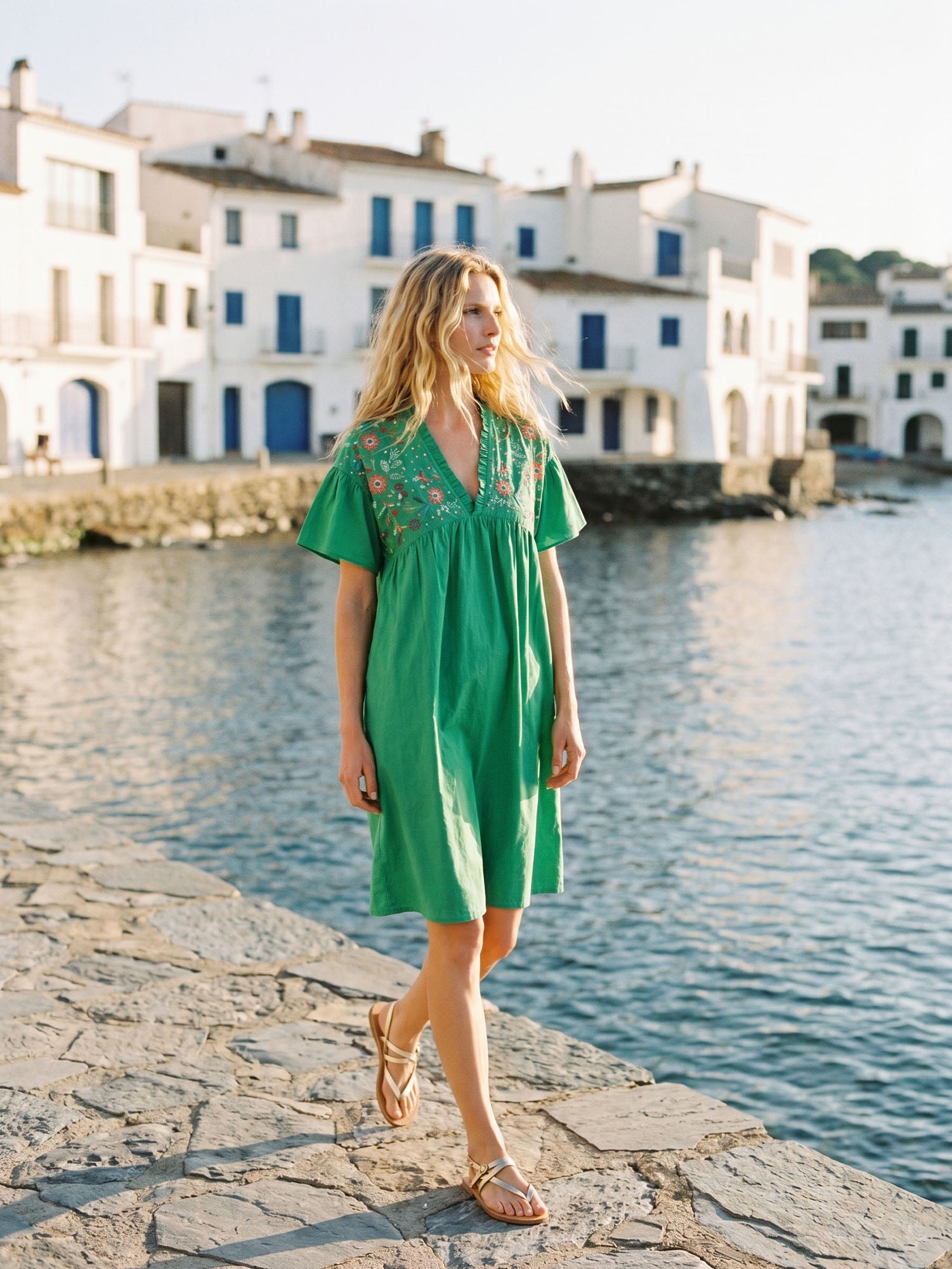 VESTIDO ELIZA GREEN 