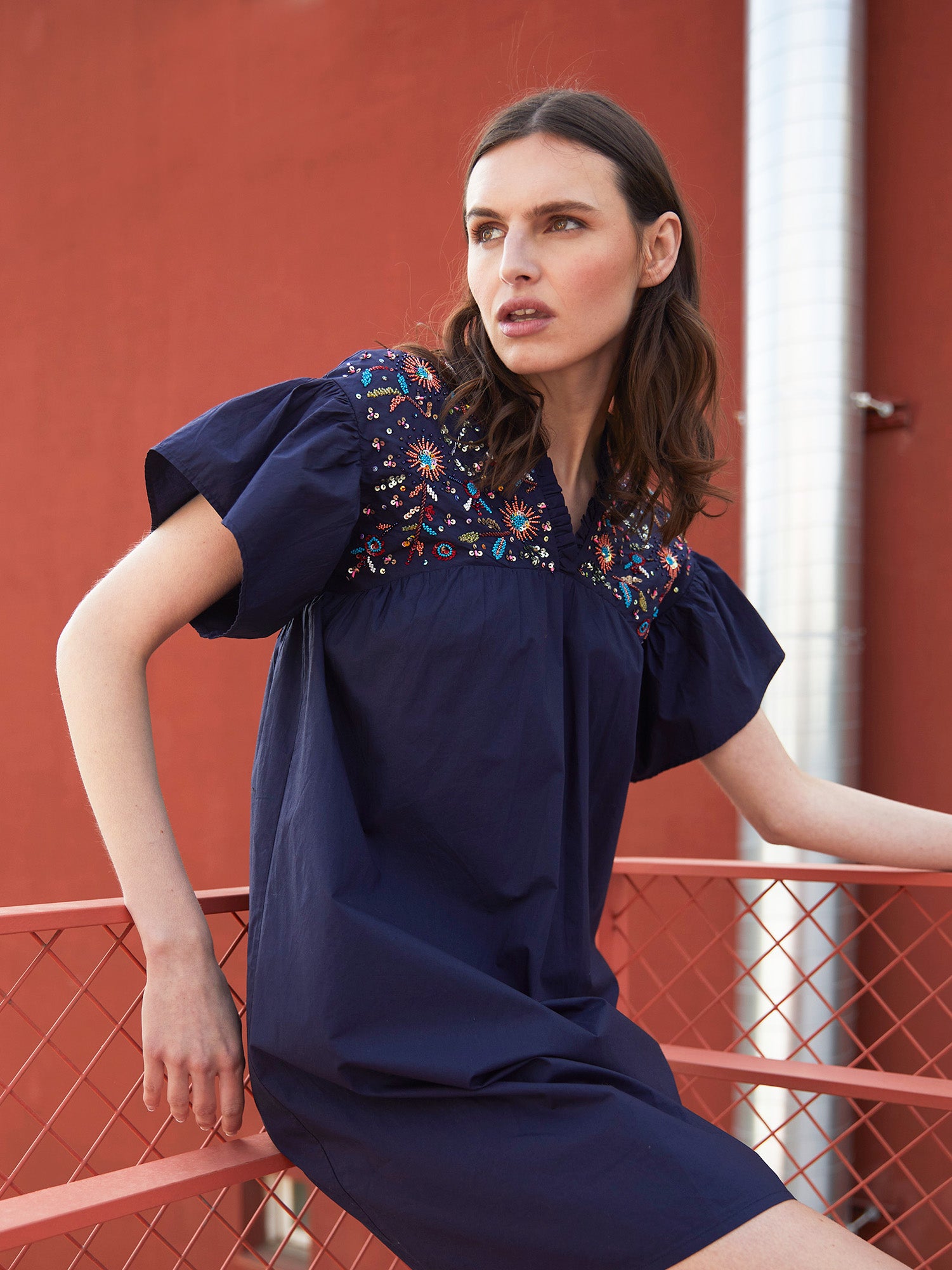VESTIDO ELIZA NAVY