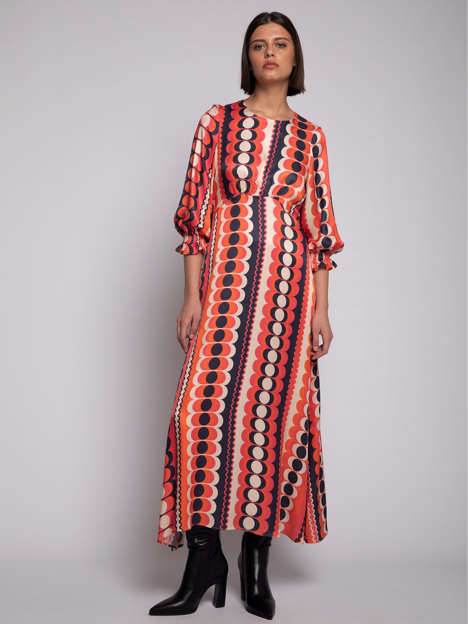 VESTIDO KARA RETRO PRINT