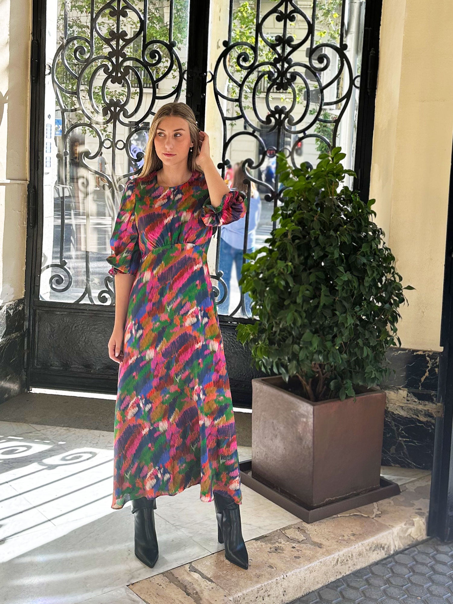 VESTIDO KARA CERVIA SILK