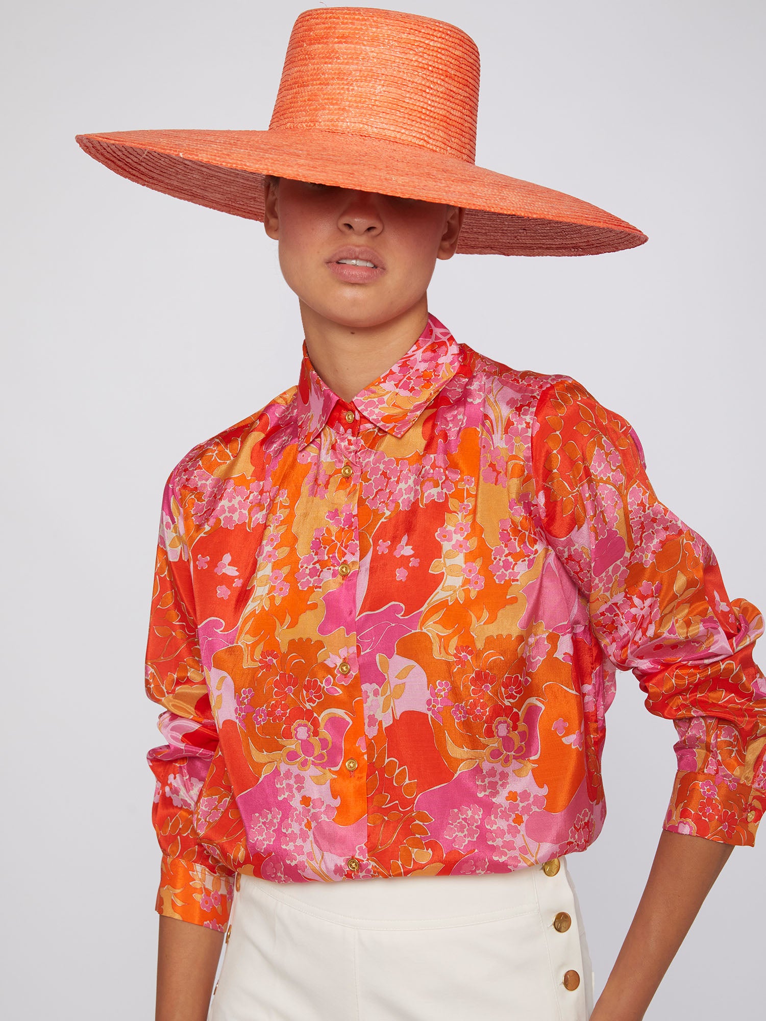 CAMISA ISABELLA PINK BLOSSOM