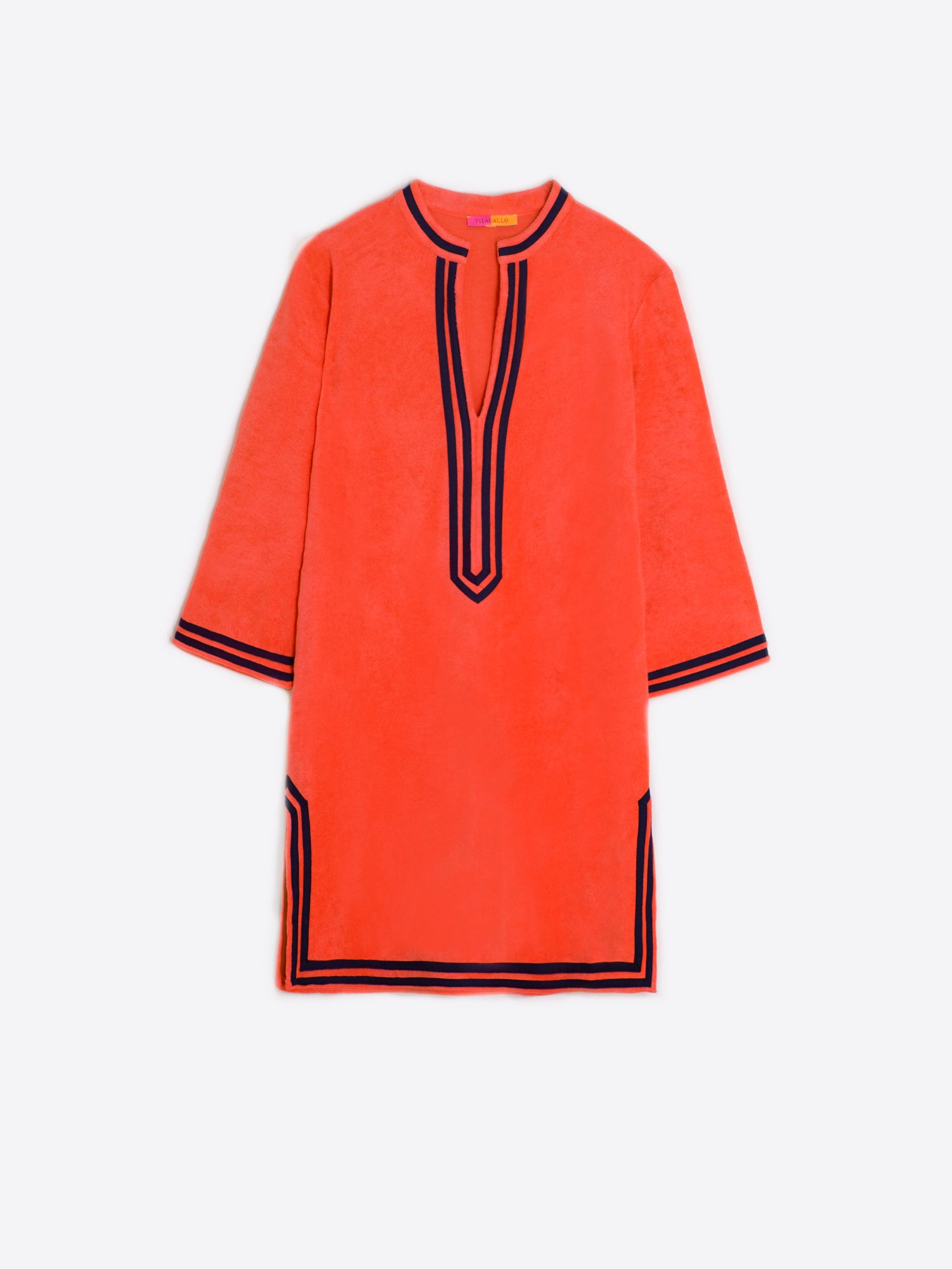 VESTIDO KAFTAN DILETTA ORANGE TOWEL