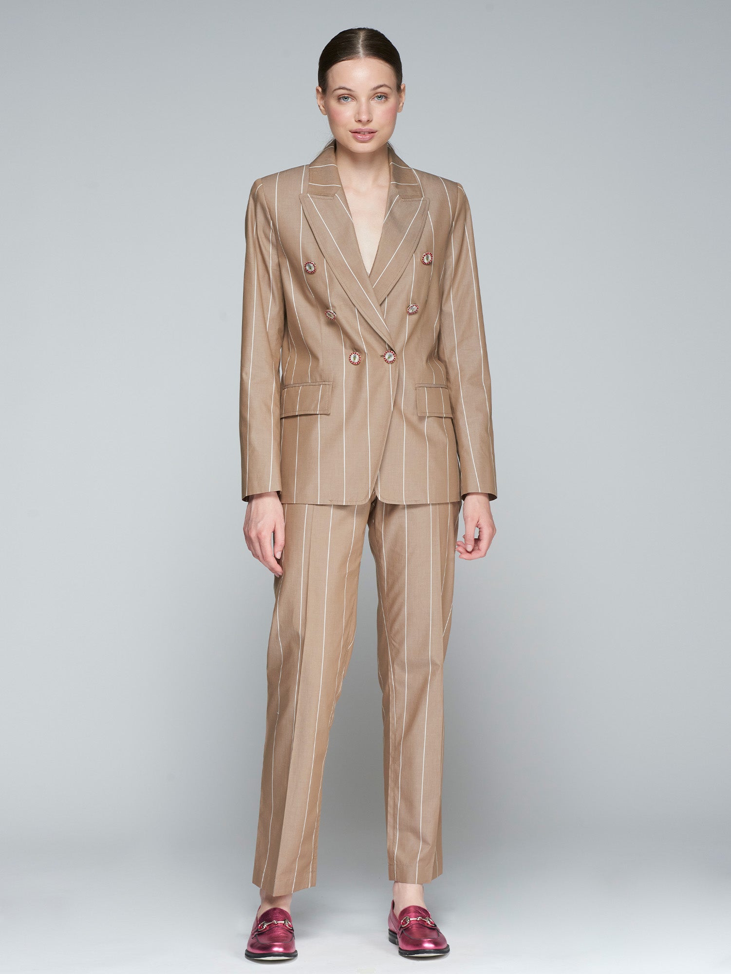 PANTALON THAIS DIPLOMATICO BEIGE
