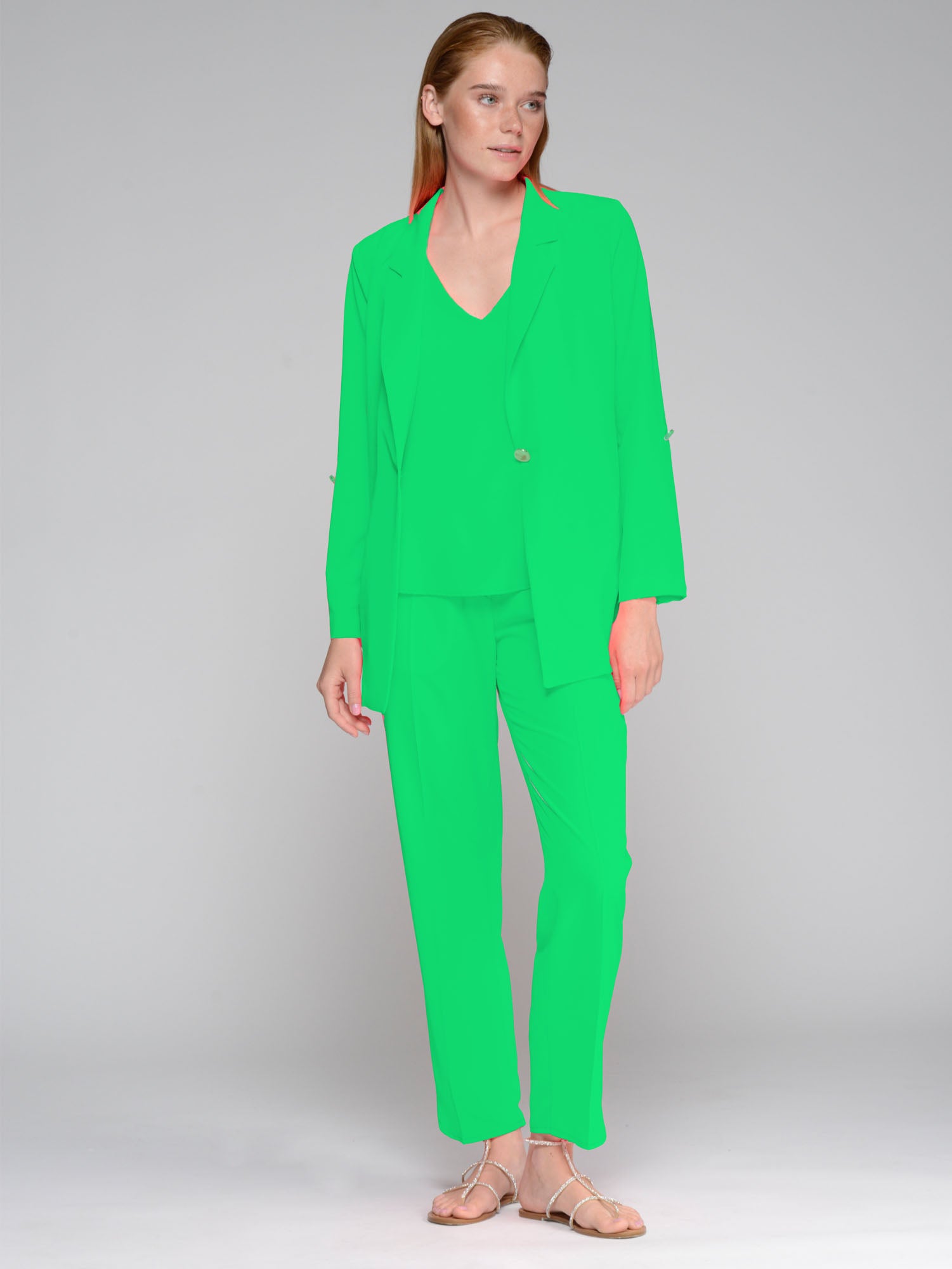 PANTALON ORNELLA VERDE FLUOR