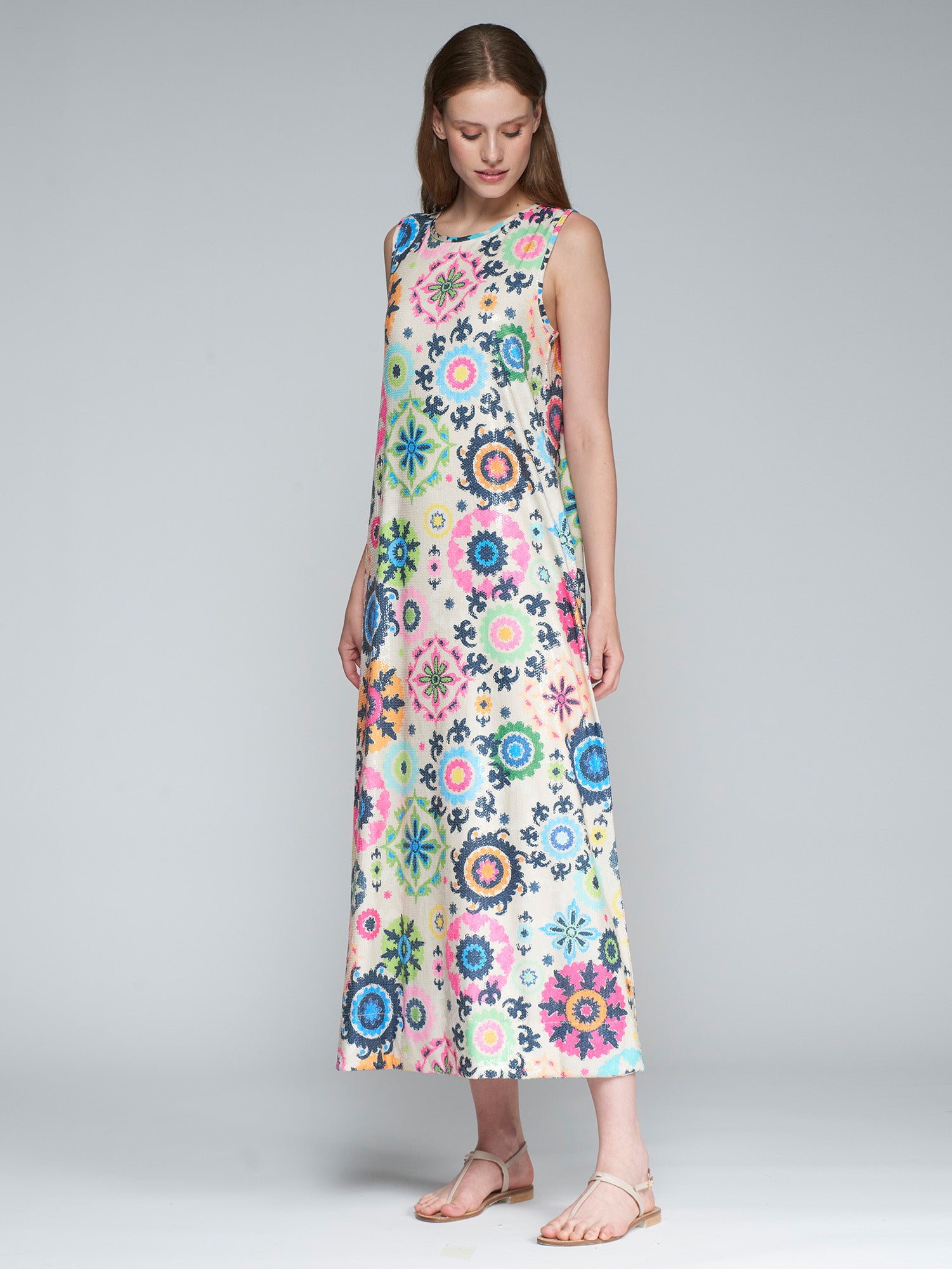 VESTIDO ZINA SUZANI LENTEJUELAS