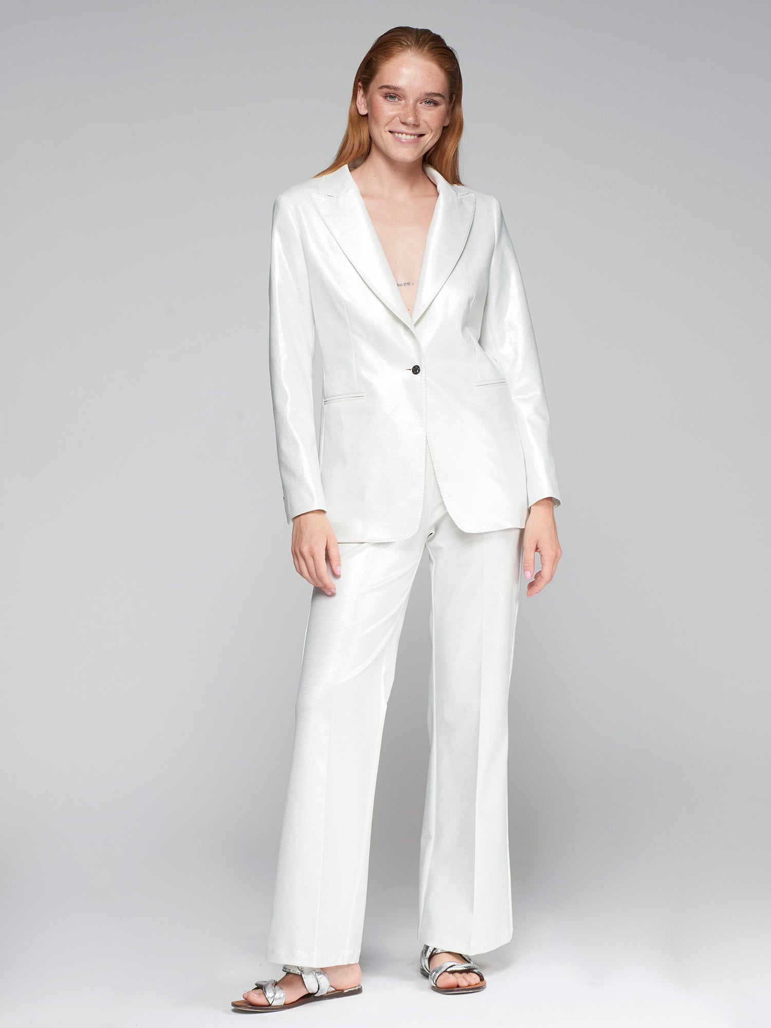 PANTALON TEODORA PUNTO ROMA PLATA