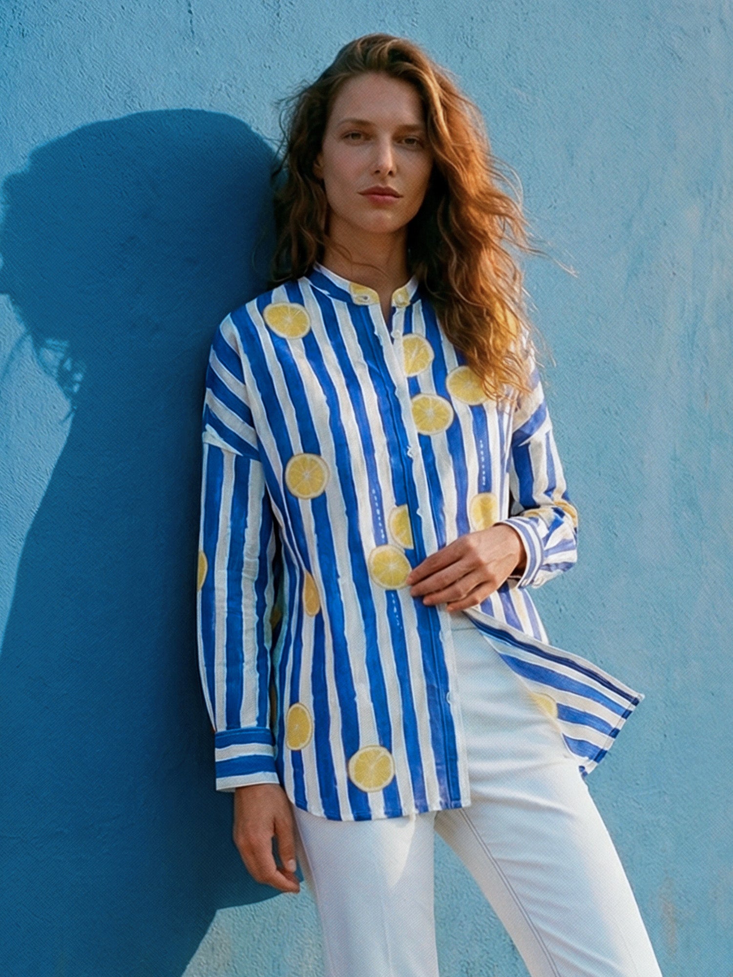 STRIPED LEMON SHIRT