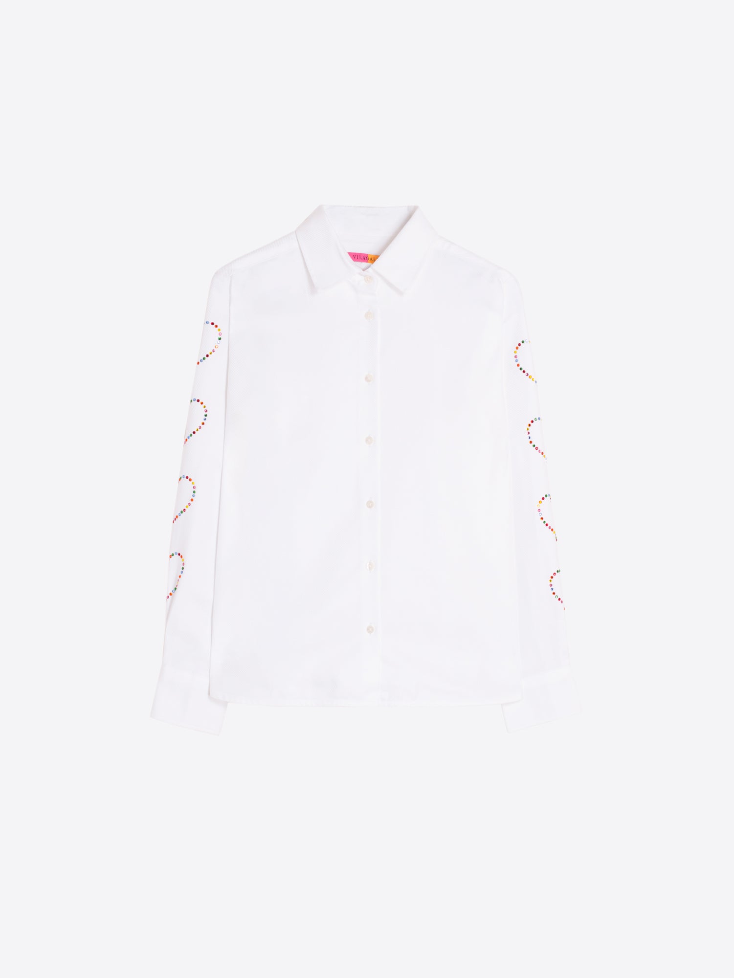 CAMISA STRASS BLANCA