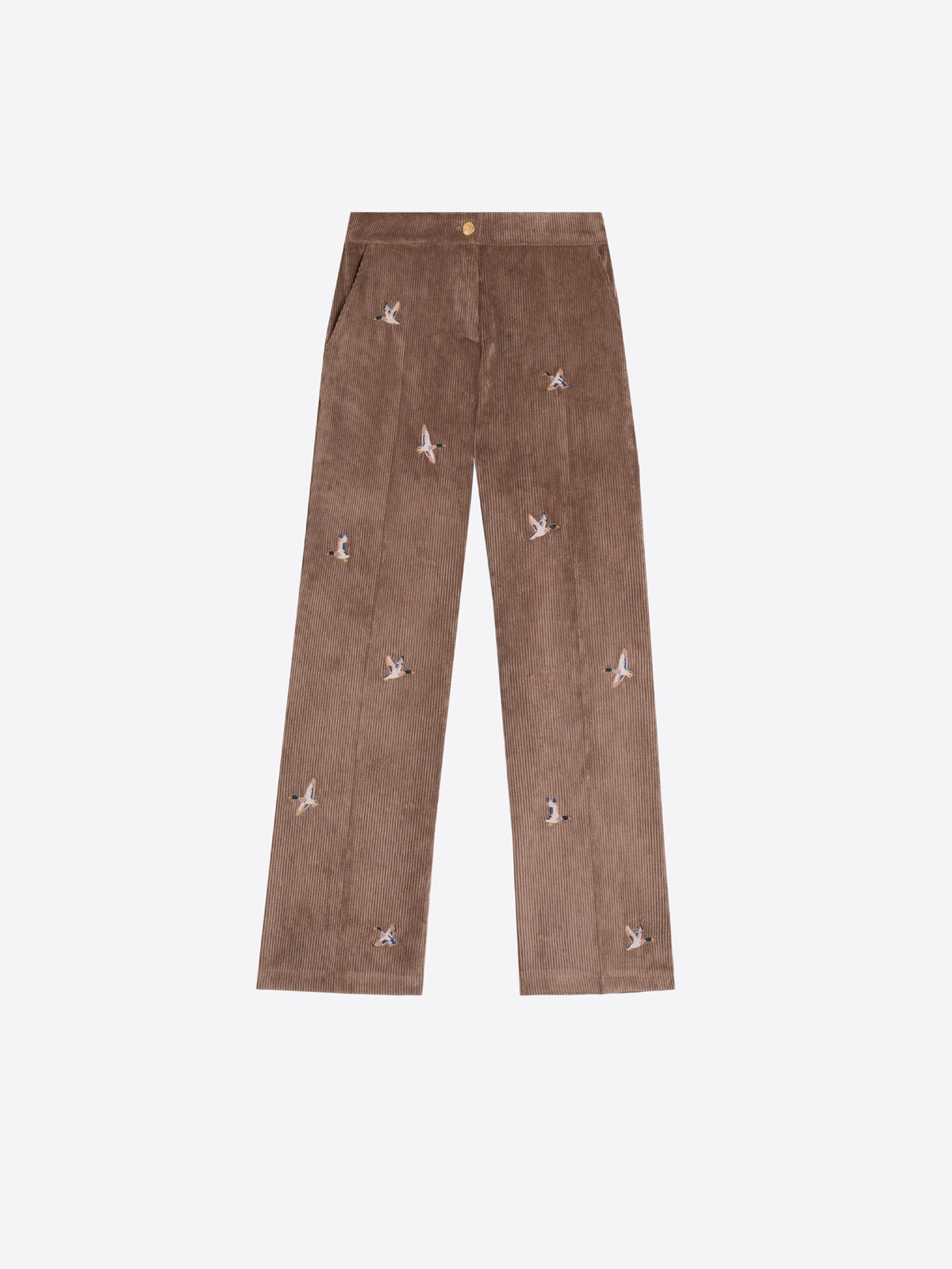 PANTALÓN CAMEL BORDADO
