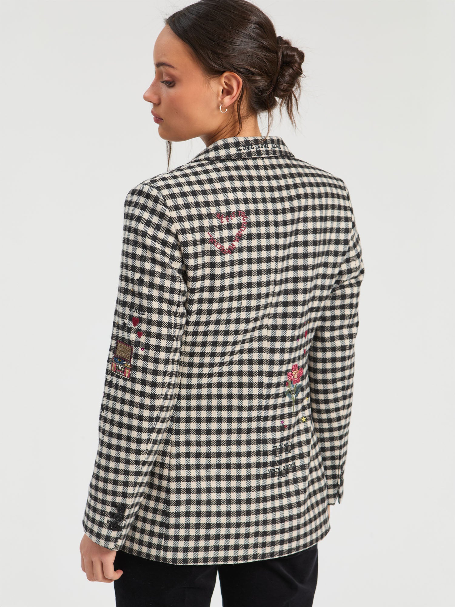 VICHY WOOL JACKET