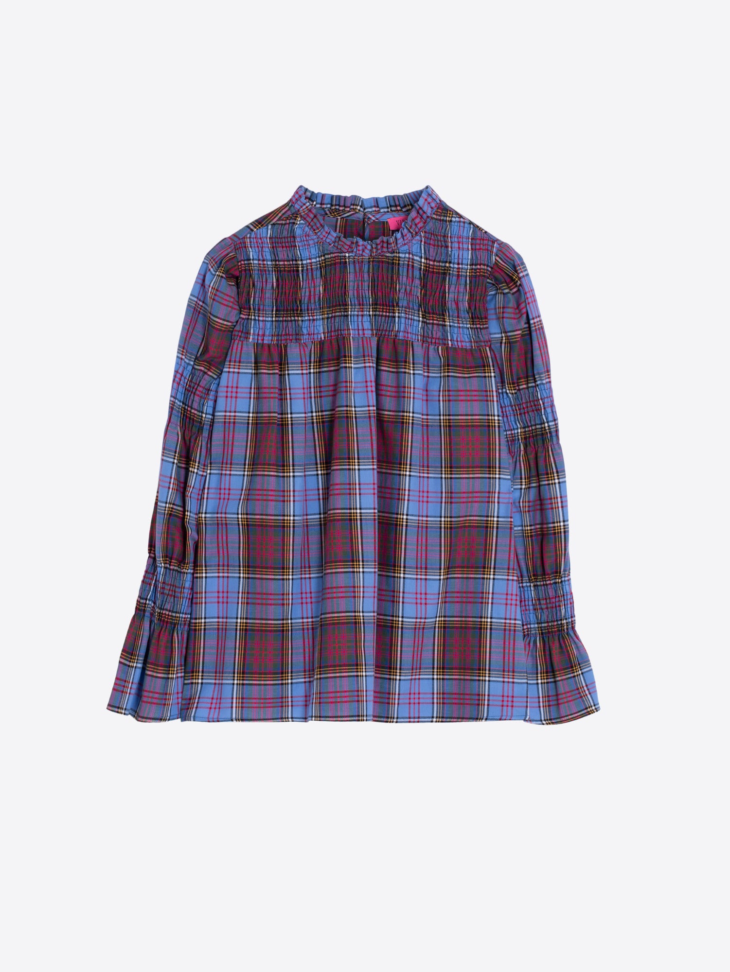 BLUE PLAID SHIRT