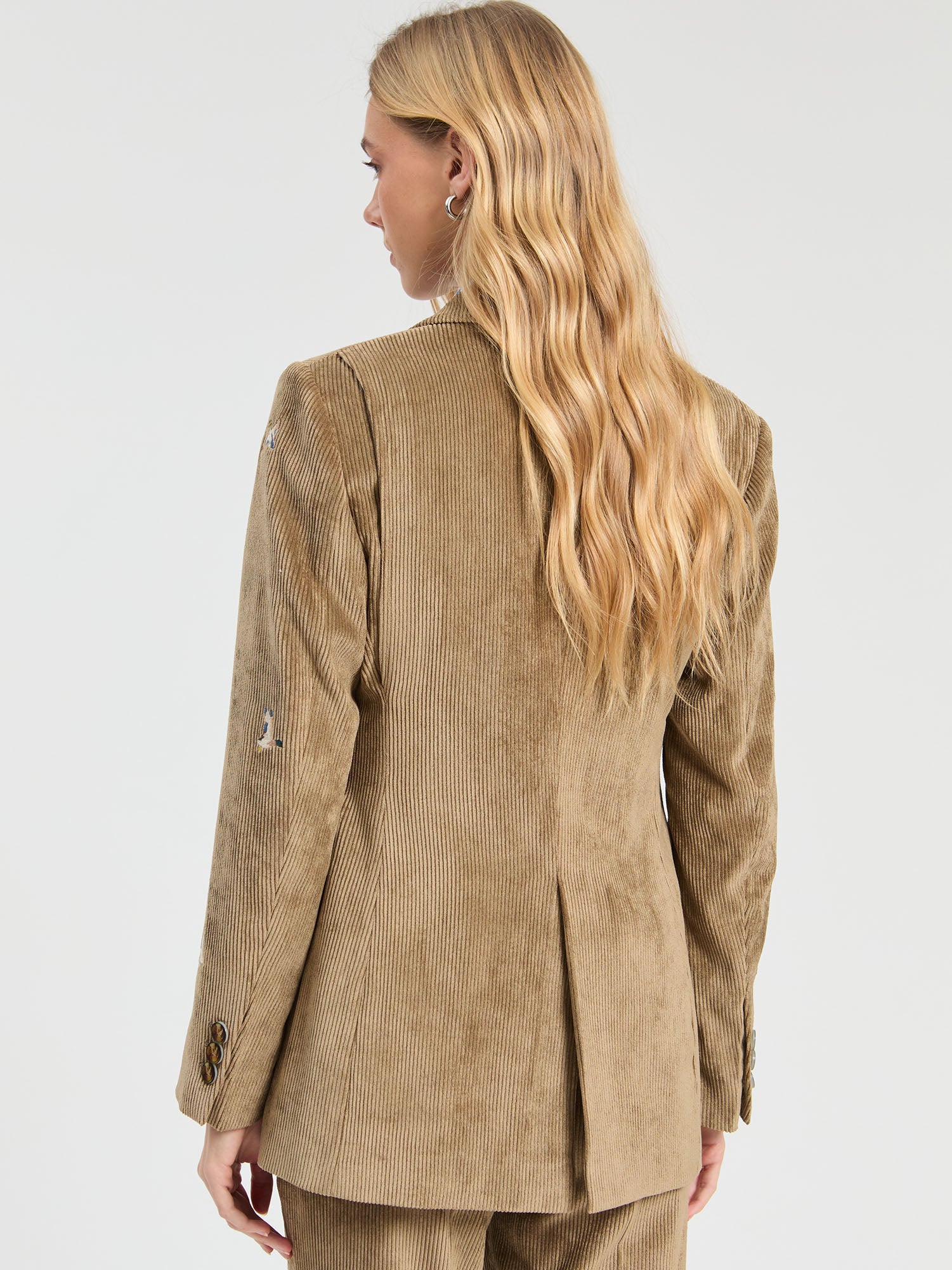 TOAST CORDUROY JACKET WITH EMBROIDERY