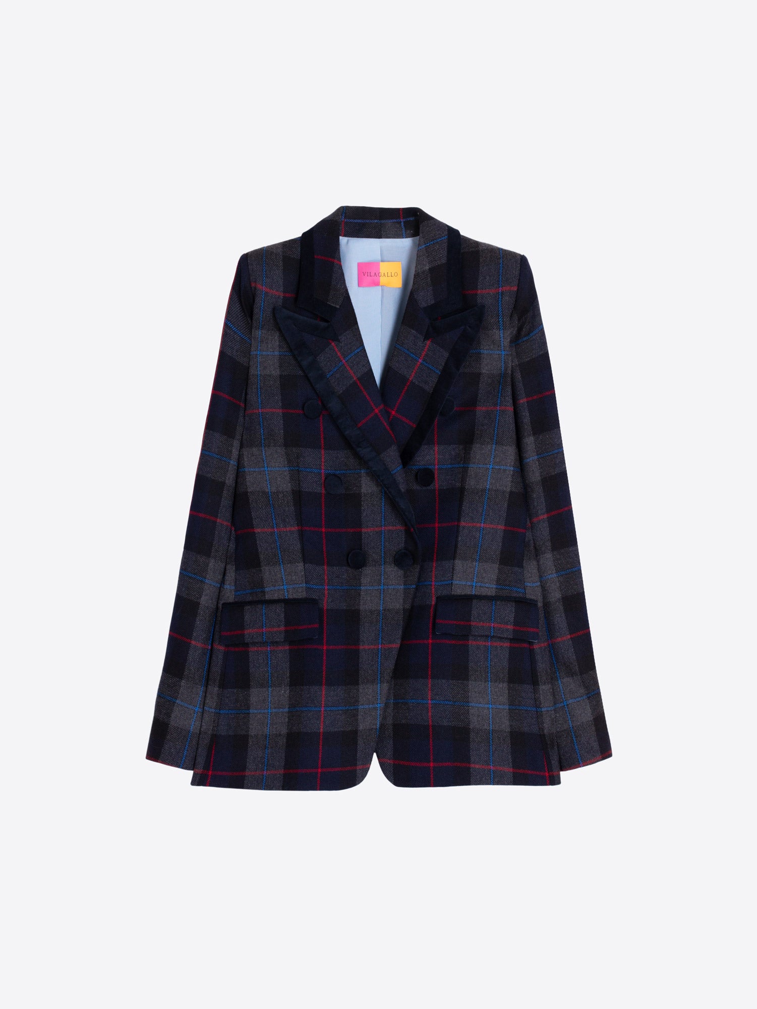 GREY PLAID JACKET