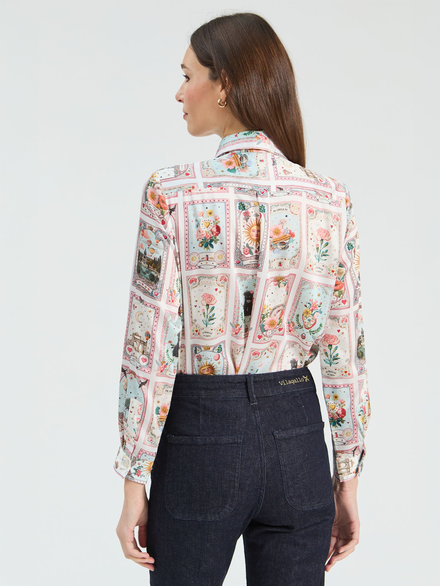 CAMISA ESTAMPADA MADRID TWILL