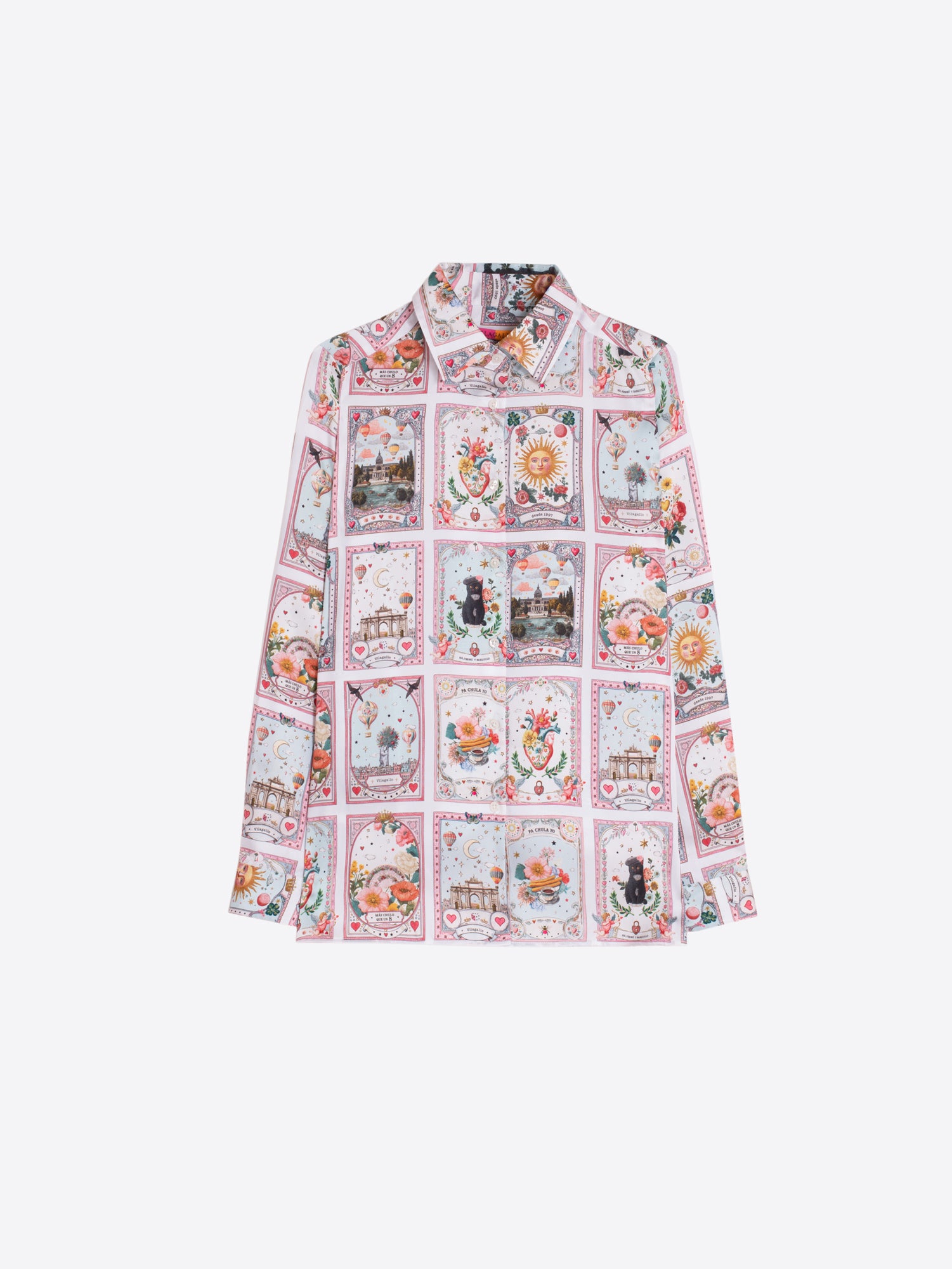 CAMISA ESTAMPADA MADRID TWILL