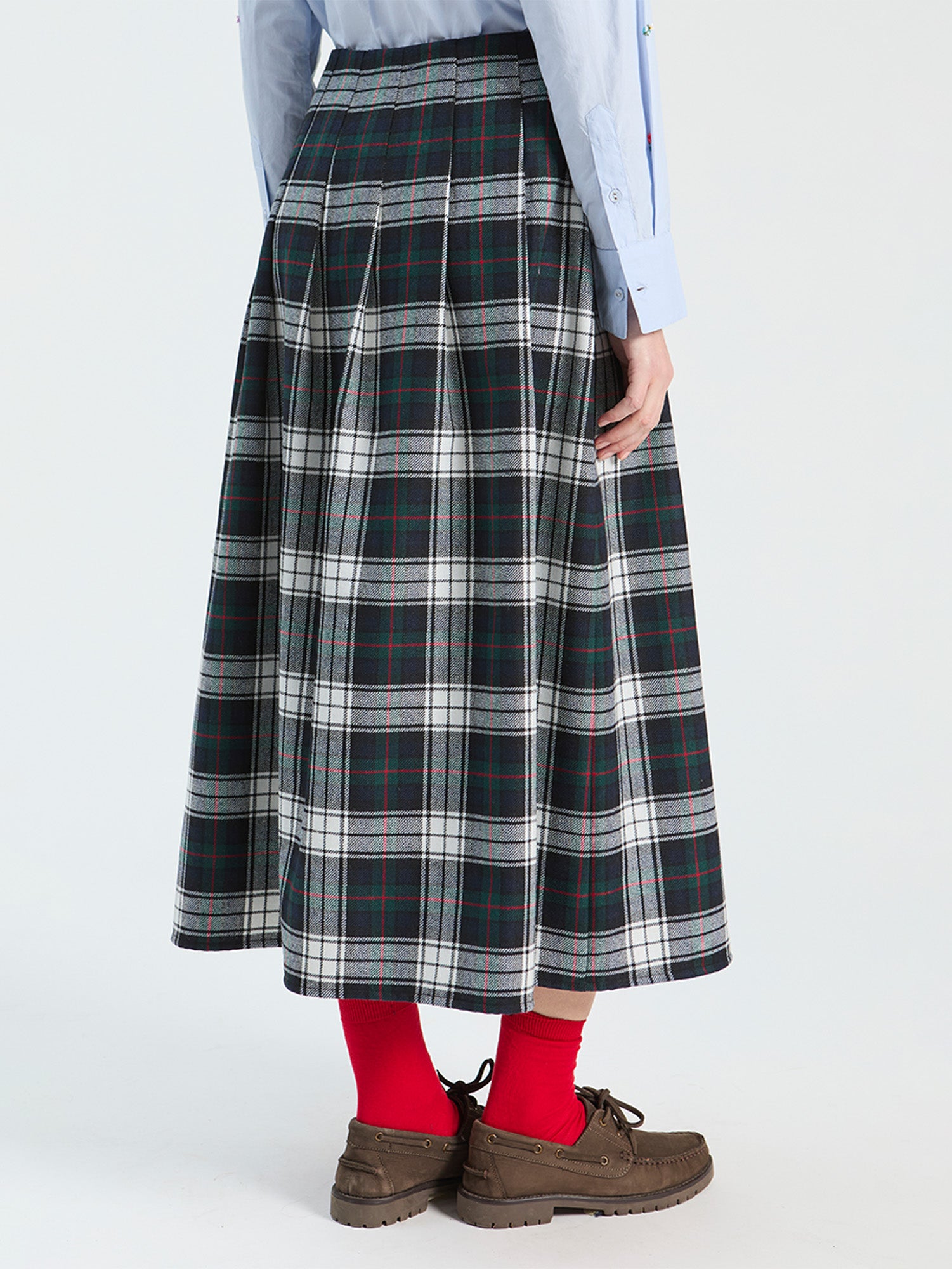 LONG SCOTTISH SKIRT BUCKLES