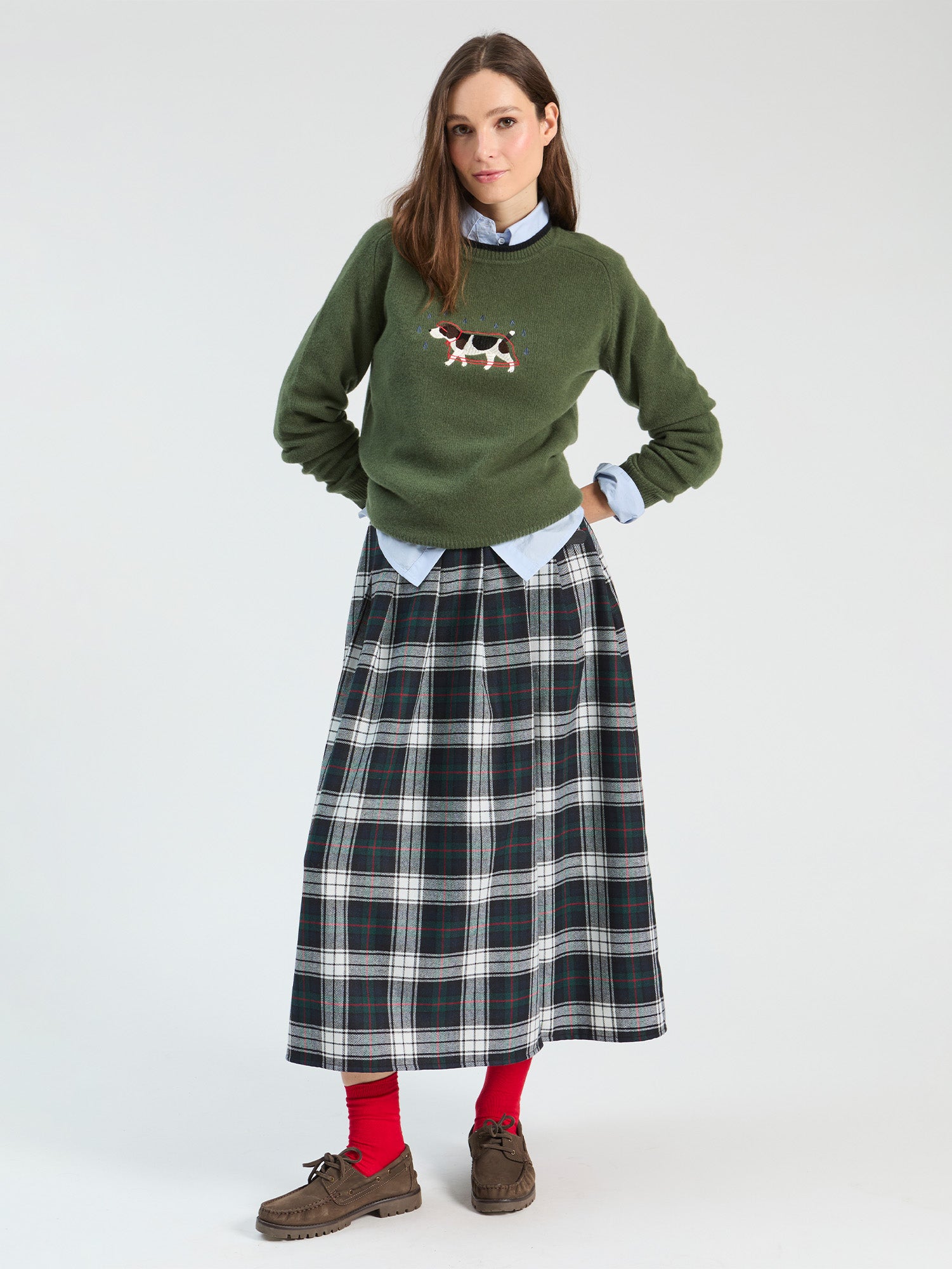 LONG SCOTTISH SKIRT BUCKLES