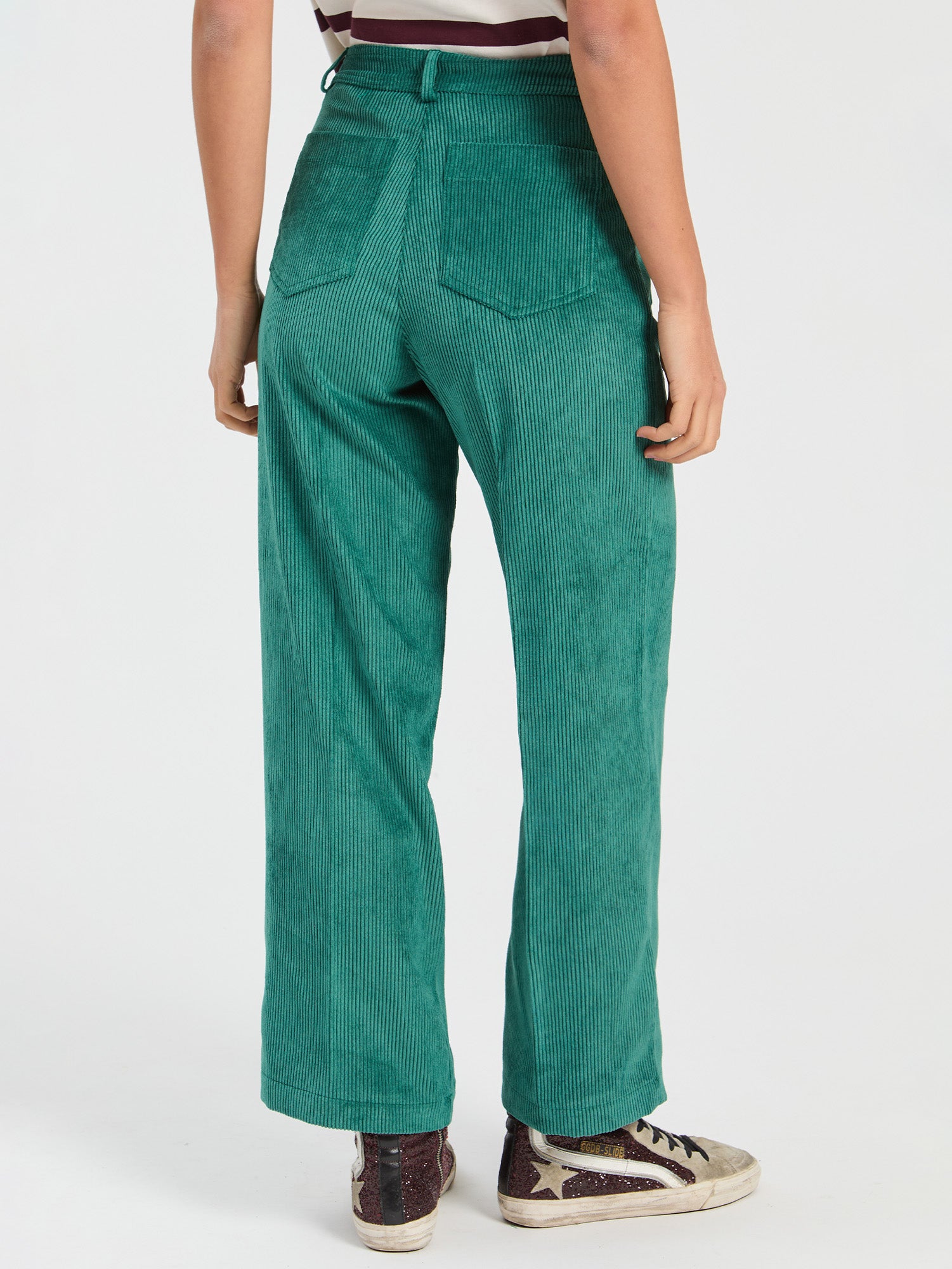 PANTALÓN PANA VERDE