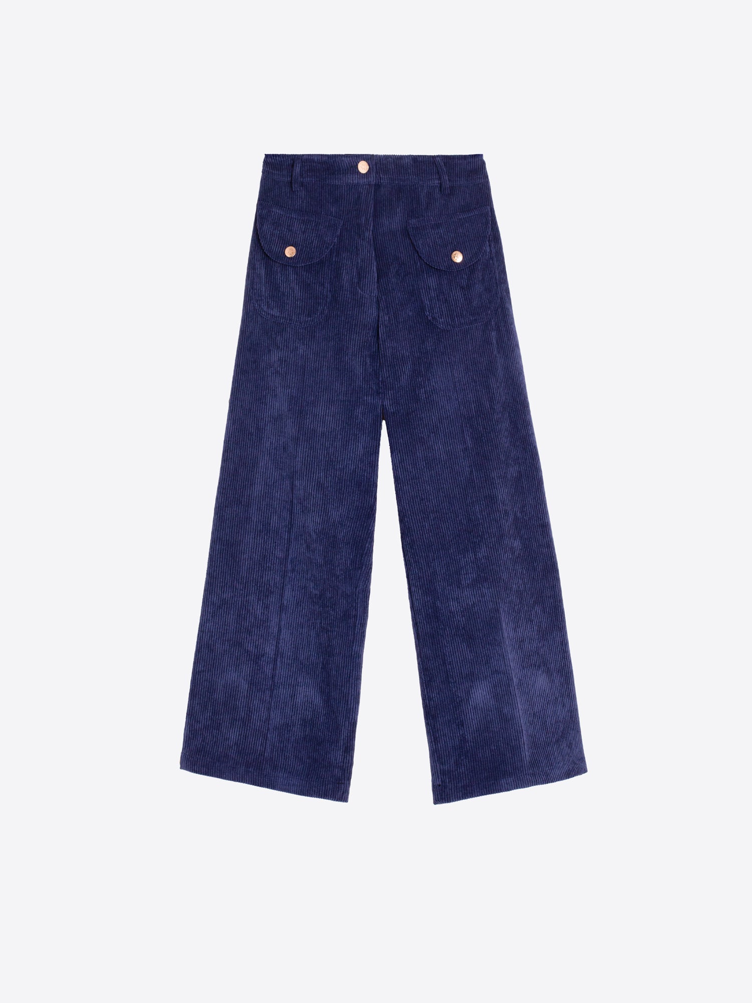 PANTALÓN PANA AZUL MARINO
