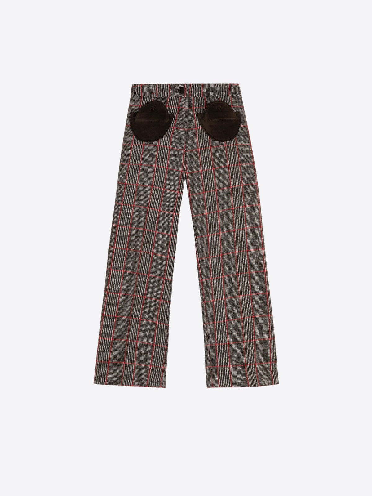 PANTALON CUADROS VERDE GALES