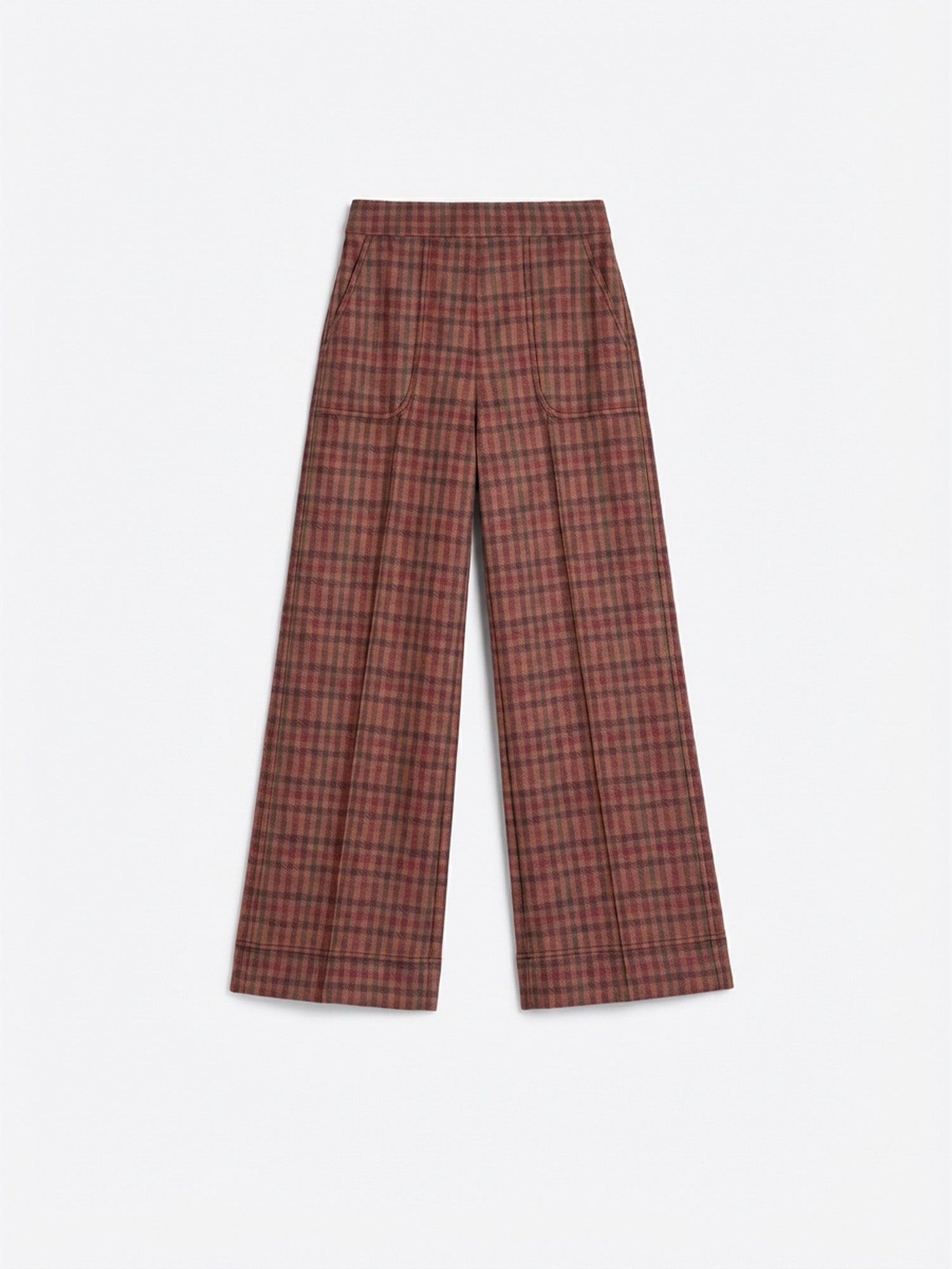 HOUNDSTOOTH TILE TROUSERS