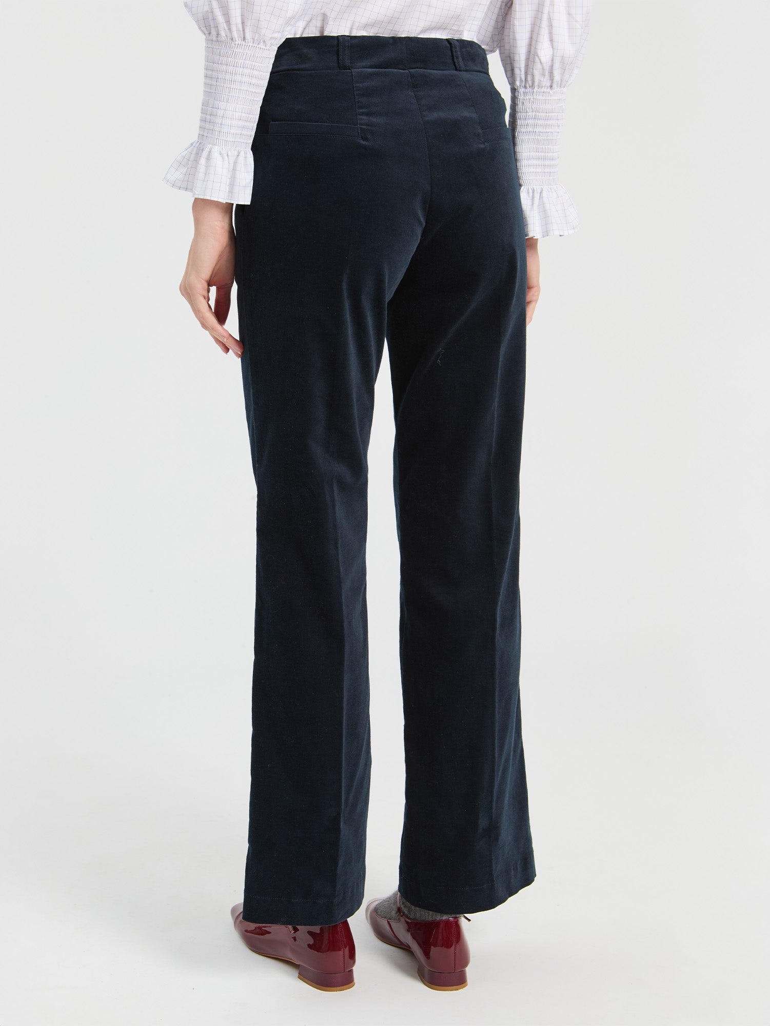 PANTALON TERCIOPELO MARINO