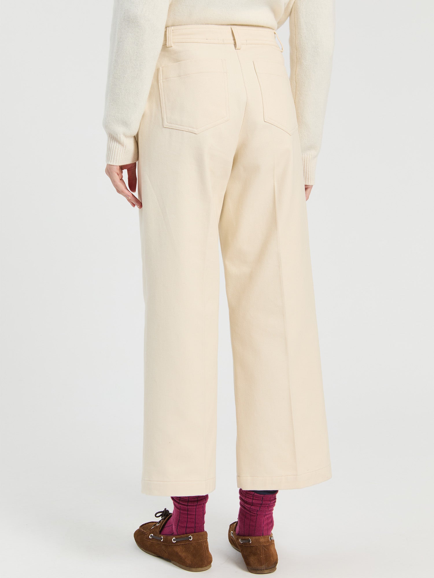 RAW-EDGE TROUSERS