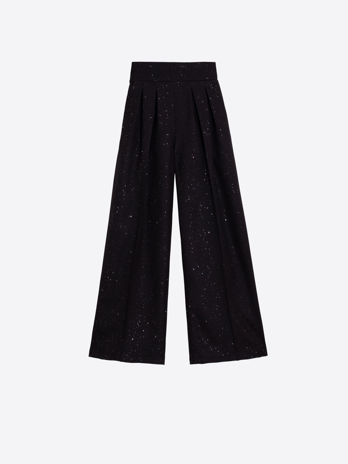 PANTALÓN NEGRO MOTIVOS PLATA