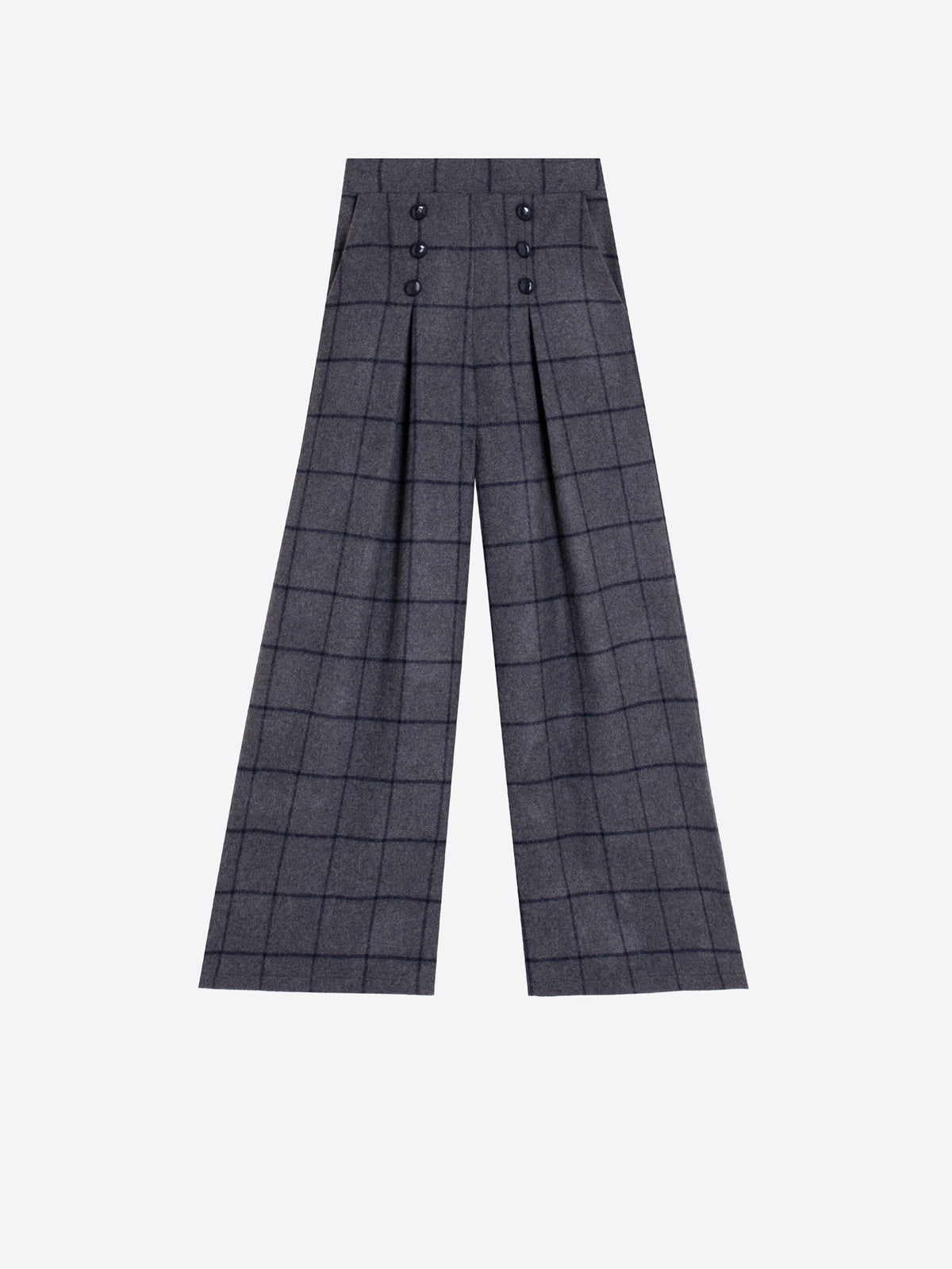 PANTALÓN CUADRO MARINO GRIS