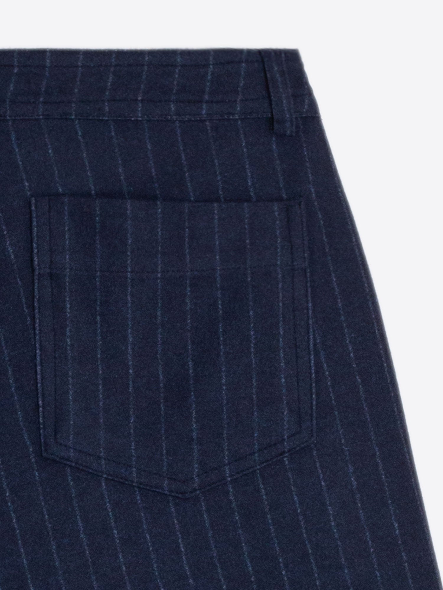 NAVY DIPLOMAT STRAWBERRY PANTS