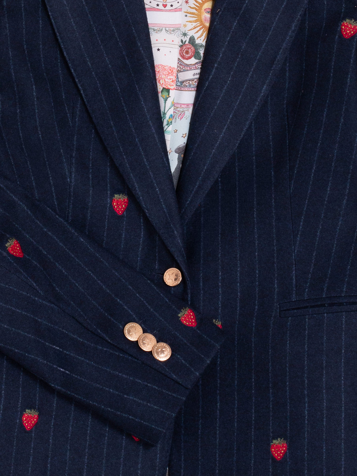 CHAQUETA DIPLOMATICO MARINO FRESAS