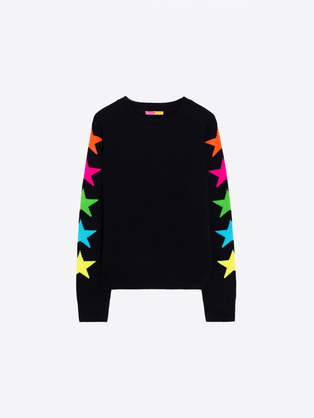 JERSEY ESTRELLAS INTARSIA NEGRO