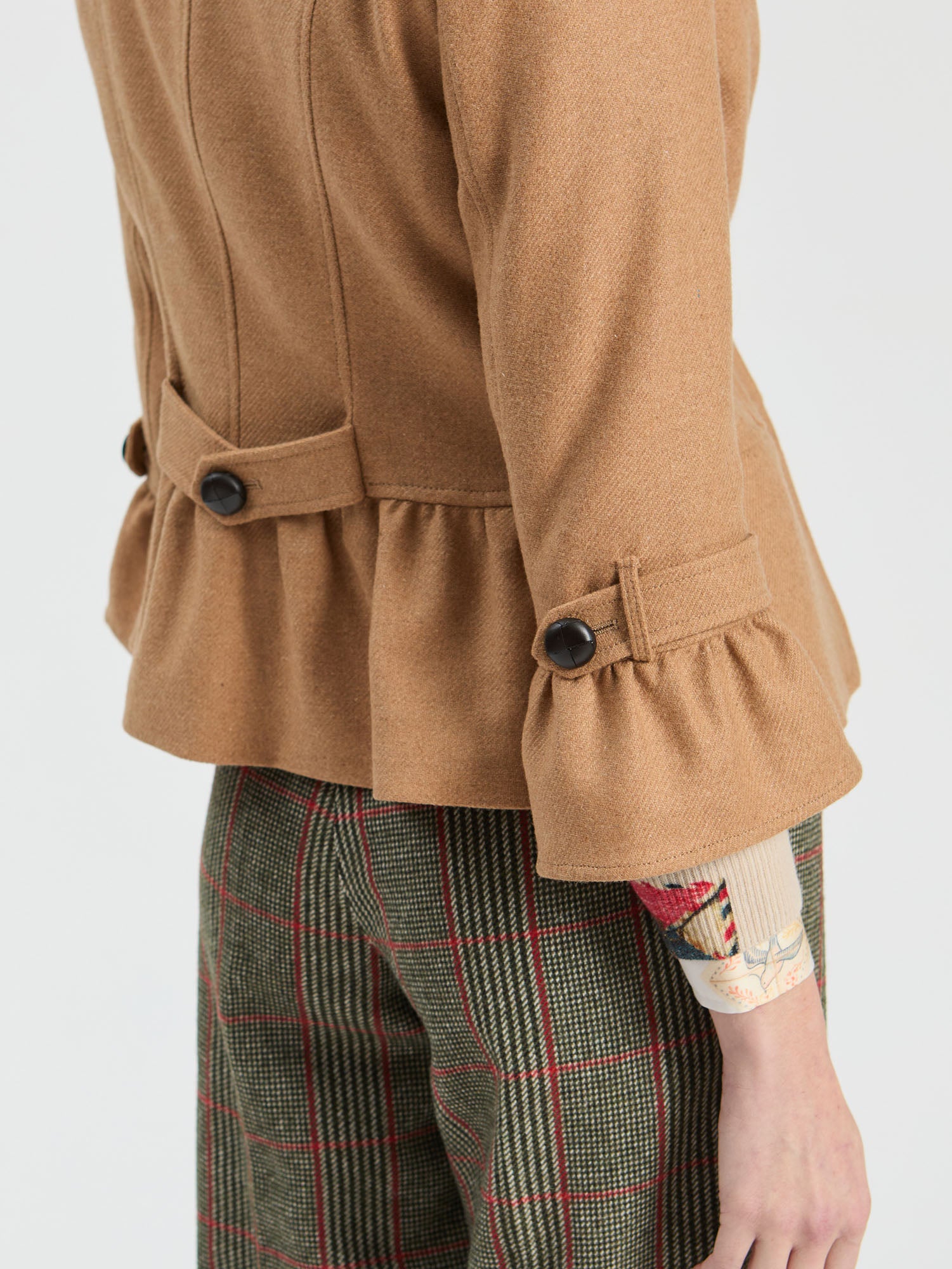 BLUE TWEED JACKET