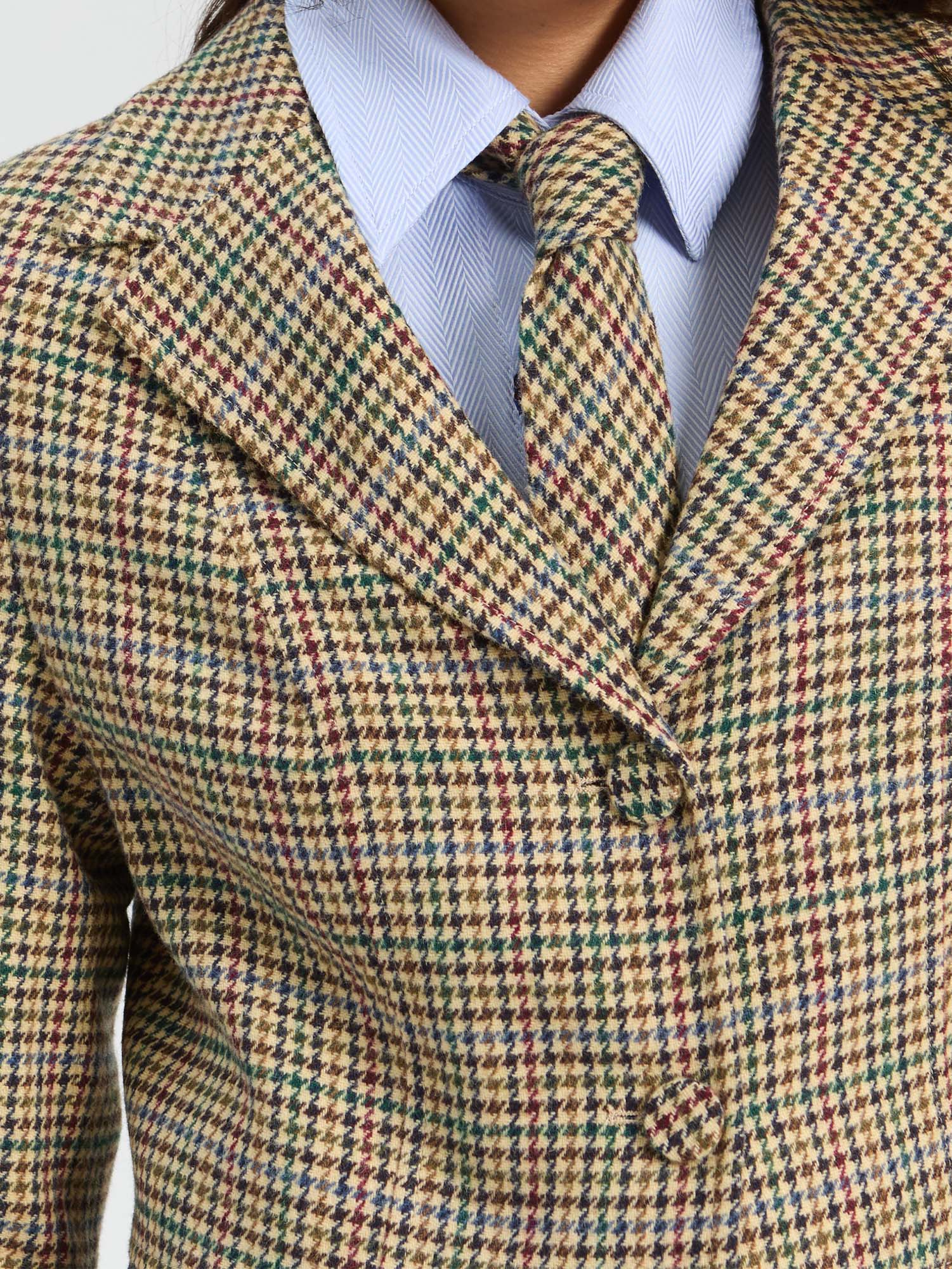 HOUNDSTOOTH TIE