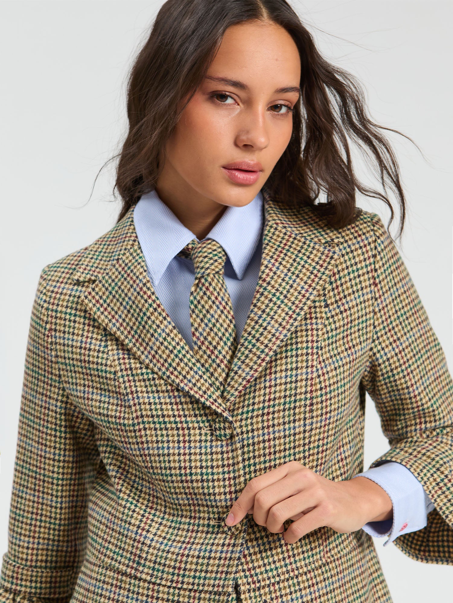 HOUNDSTOOTH TIE