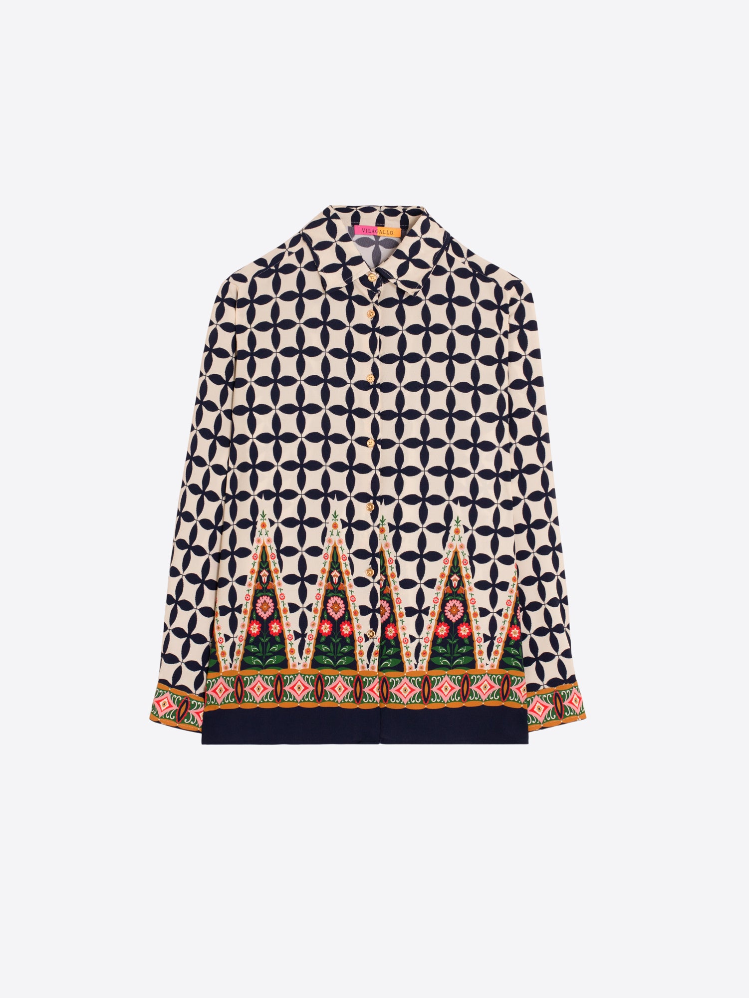 CAMISA GEOMÉTRICO FOLK