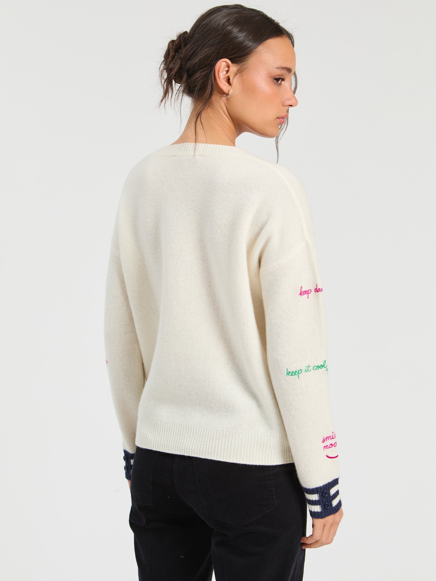 RAW AND MARINE WORDS SWEATER